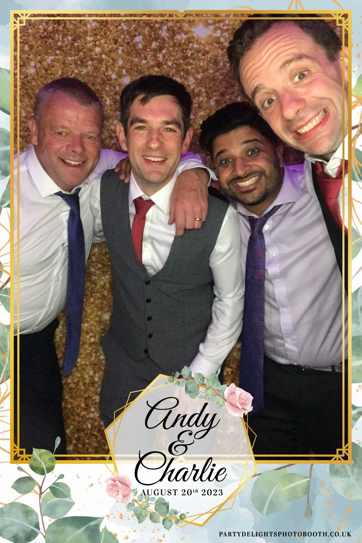 Andy and Charlie's Wedding | View more photos from the event at gallery.partydelightsphotobooth.co.uk/u/PartyDelightsPhotoBooth/Andy-and-Charlies-Wedding