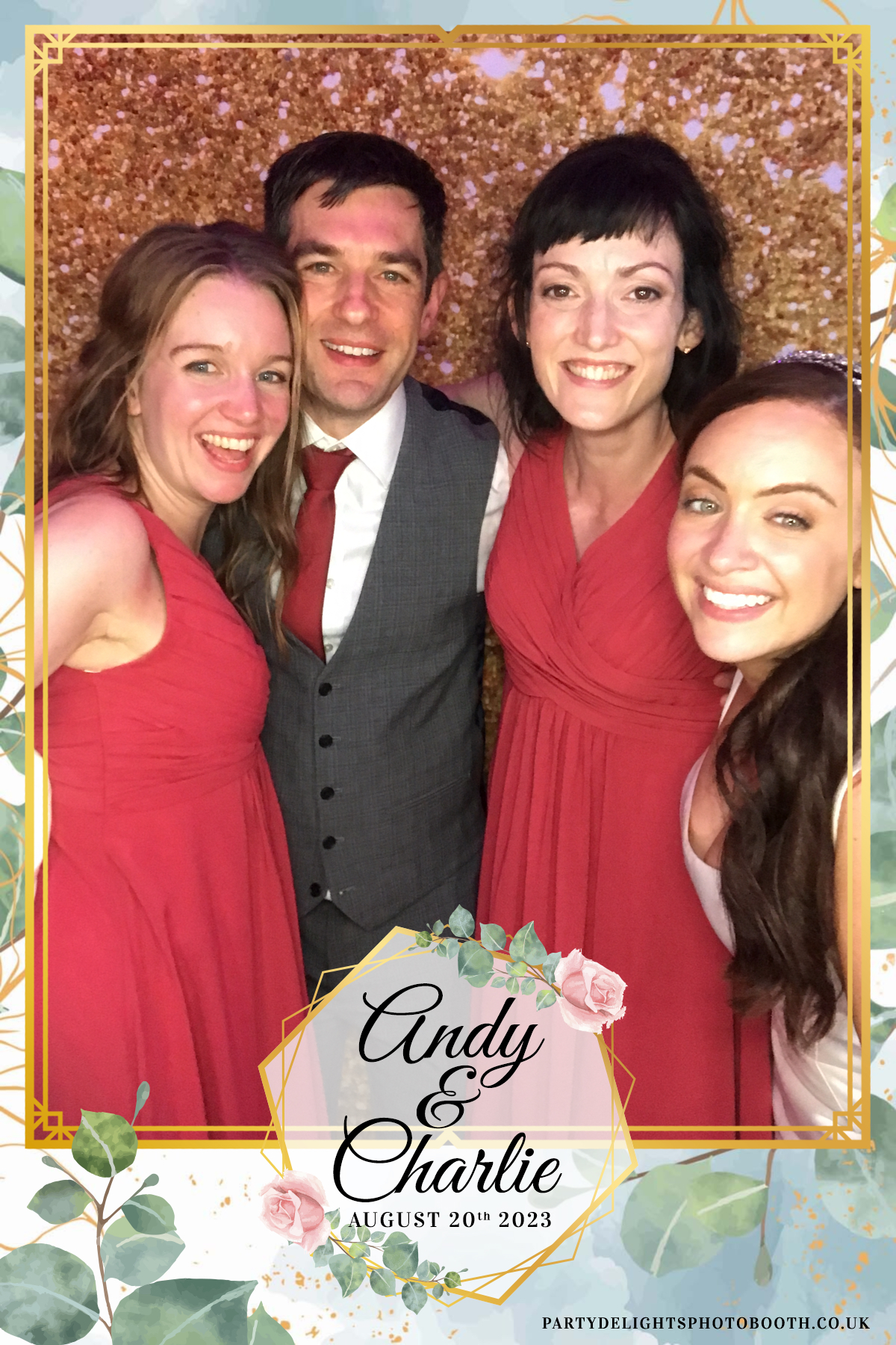 Andy and Charlie's Wedding | View more photos from the event at gallery.partydelightsphotobooth.co.uk/u/PartyDelightsPhotoBooth/Andy-and-Charlies-Wedding
