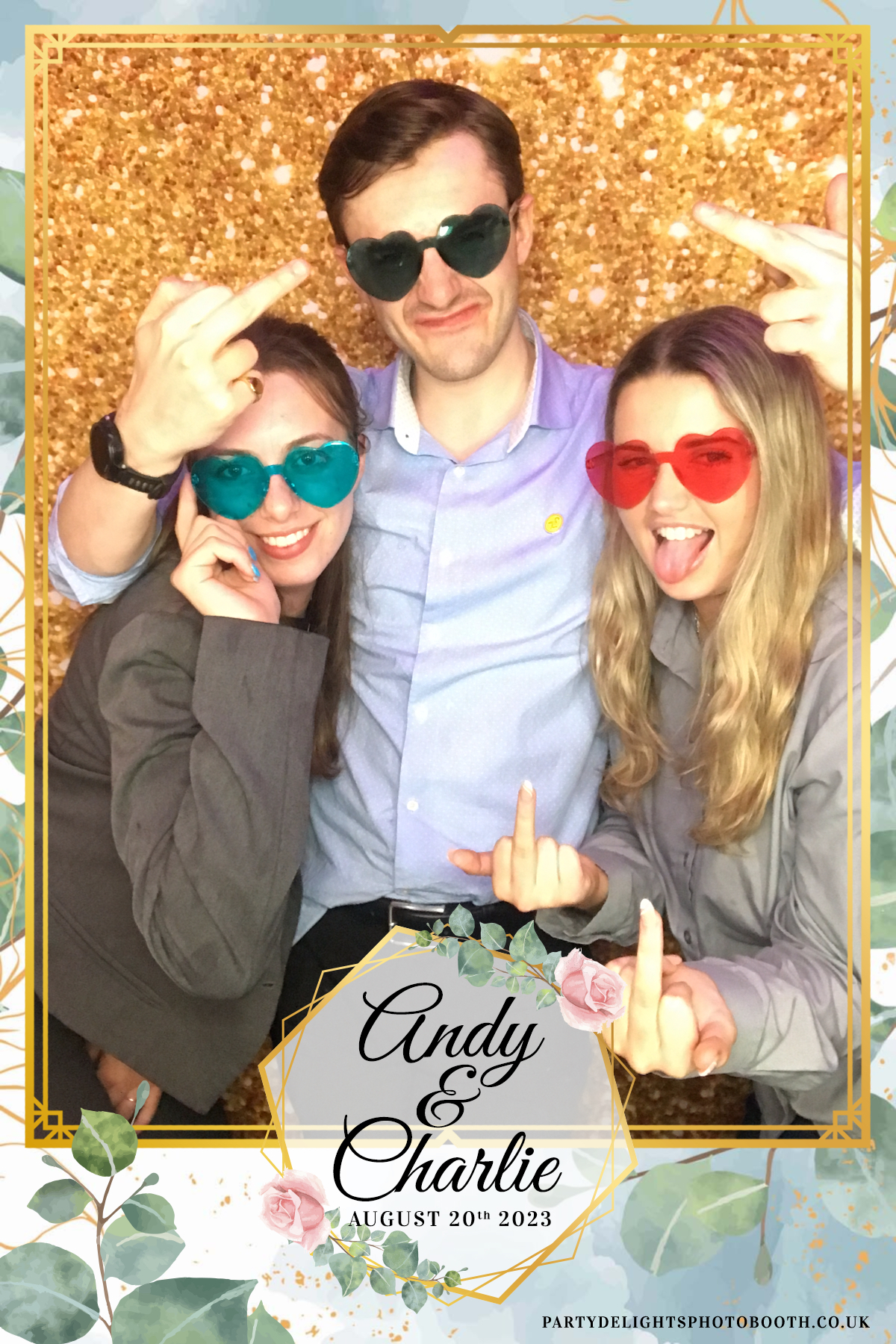 Andy and Charlie's Wedding | View more photos from the event at gallery.partydelightsphotobooth.co.uk/u/PartyDelightsPhotoBooth/Andy-and-Charlies-Wedding