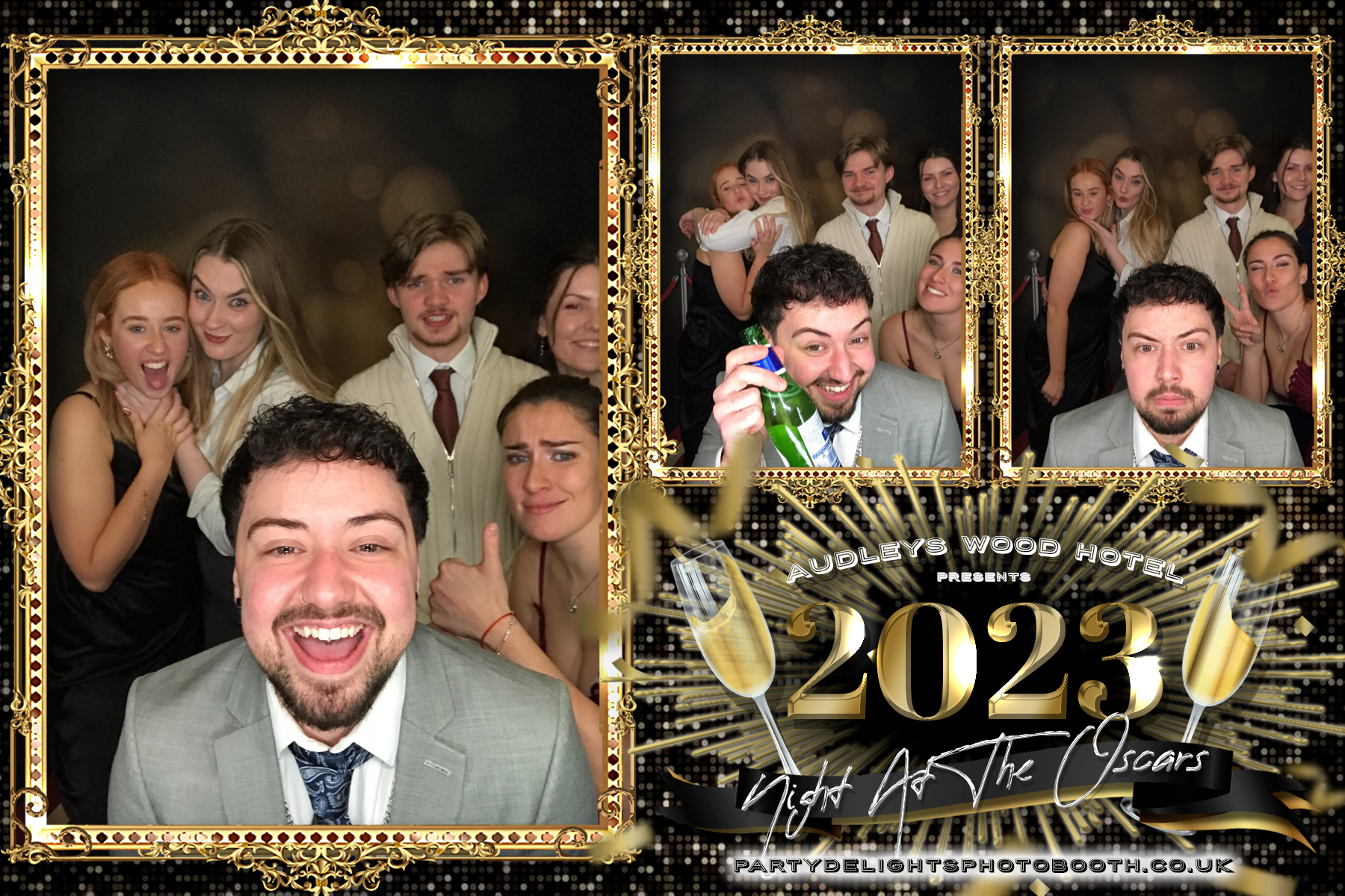 Audleys Wood Hotel - Oscars Red carpet Staff Party 2023 | View more photos from the event at gallery.partydelightsphotobooth.co.uk/u/PartyDelightsPhotoBooth/Audleys-Wood-Hotel-Oscars-Red-carpet-Staff-Party-2023