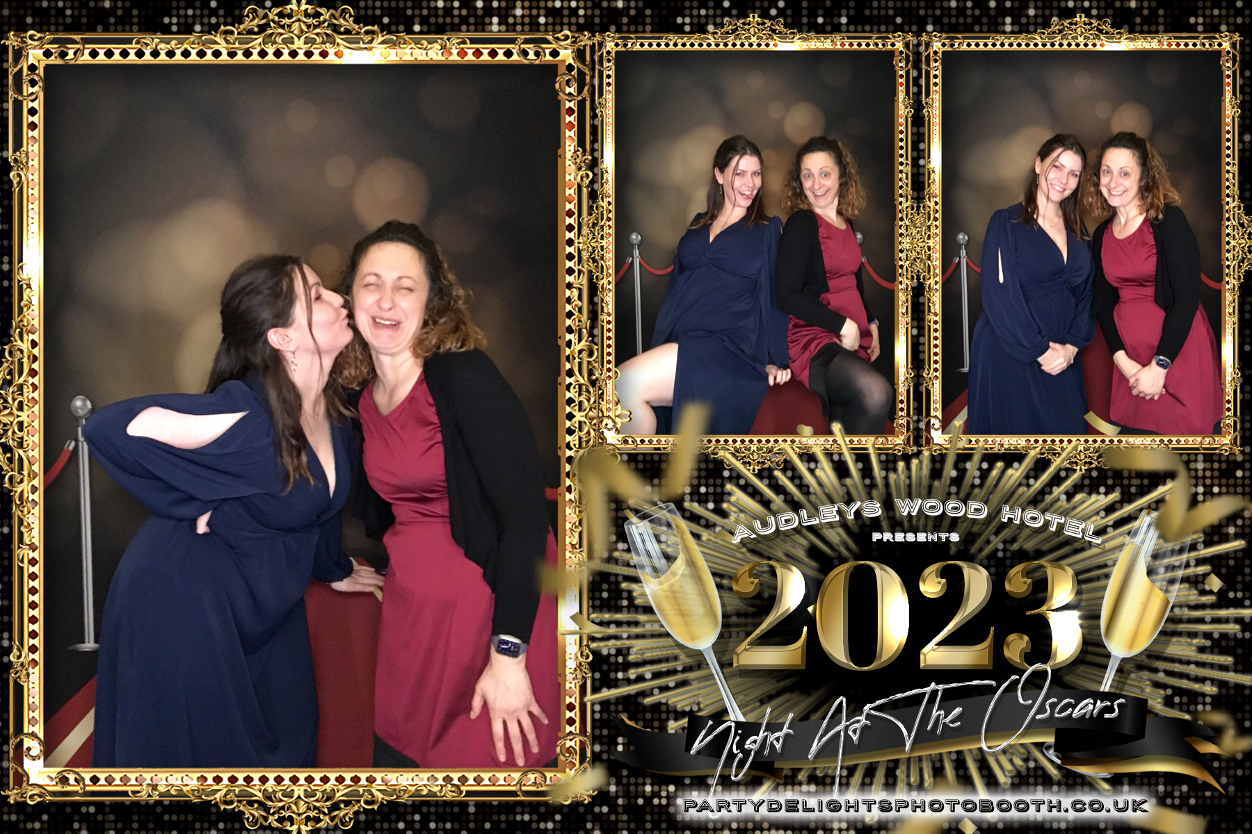 Audleys Wood Hotel - Oscars Red carpet Staff Party 2023 | View more photos from the event at gallery.partydelightsphotobooth.co.uk/u/PartyDelightsPhotoBooth/Audleys-Wood-Hotel-Oscars-Red-carpet-Staff-Party-2023