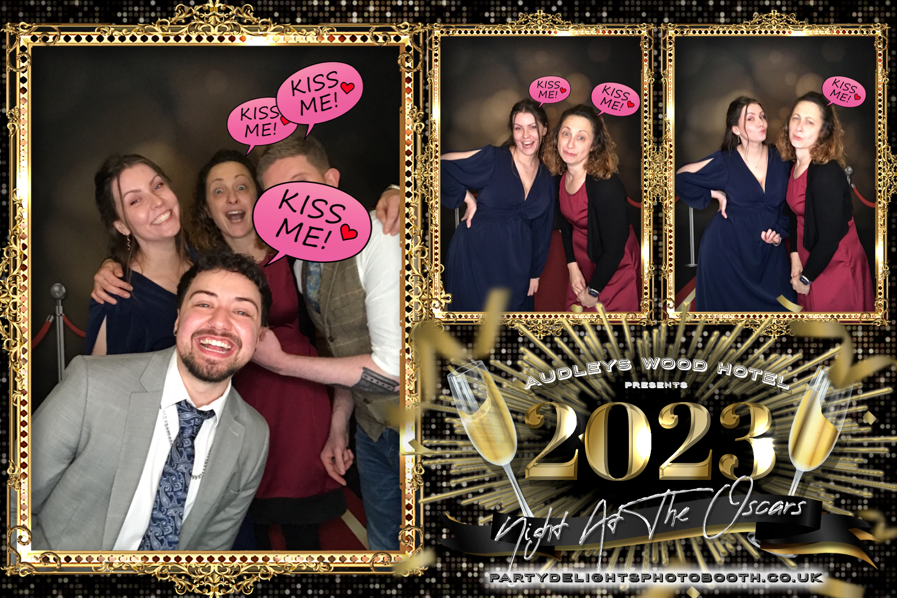 Audleys Wood Hotel - Oscars Red carpet Staff Party 2023 | View more photos from the event at gallery.partydelightsphotobooth.co.uk/u/PartyDelightsPhotoBooth/Audleys-Wood-Hotel-Oscars-Red-carpet-Staff-Party-2023