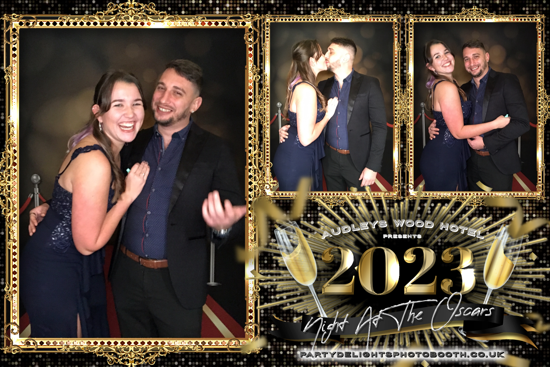 Audleys Wood Hotel - Oscars Red carpet Staff Party 2023 | View more photos from the event at gallery.partydelightsphotobooth.co.uk/u/PartyDelightsPhotoBooth/Audleys-Wood-Hotel-Oscars-Red-carpet-Staff-Party-2023