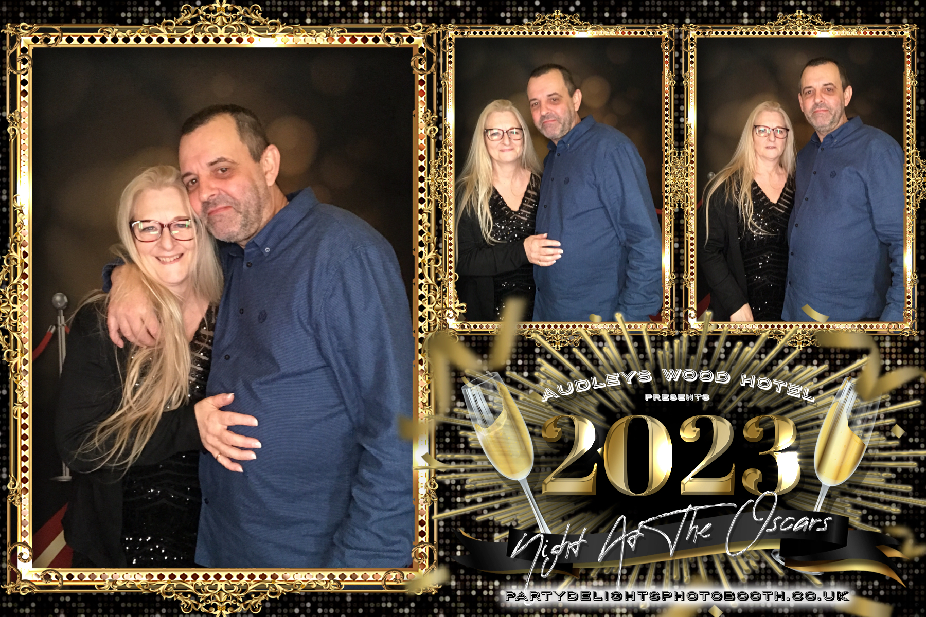 Audleys Wood Hotel - Oscars Red carpet Staff Party 2023 | View more photos from the event at gallery.partydelightsphotobooth.co.uk/u/PartyDelightsPhotoBooth/Audleys-Wood-Hotel-Oscars-Red-carpet-Staff-Party-2023