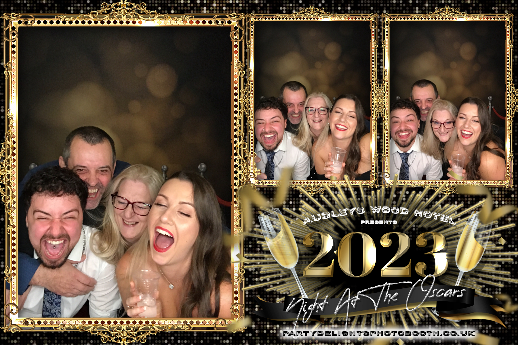 Audleys Wood Hotel - Oscars Red carpet Staff Party 2023 | View more photos from the event at gallery.partydelightsphotobooth.co.uk/u/PartyDelightsPhotoBooth/Audleys-Wood-Hotel-Oscars-Red-carpet-Staff-Party-2023
