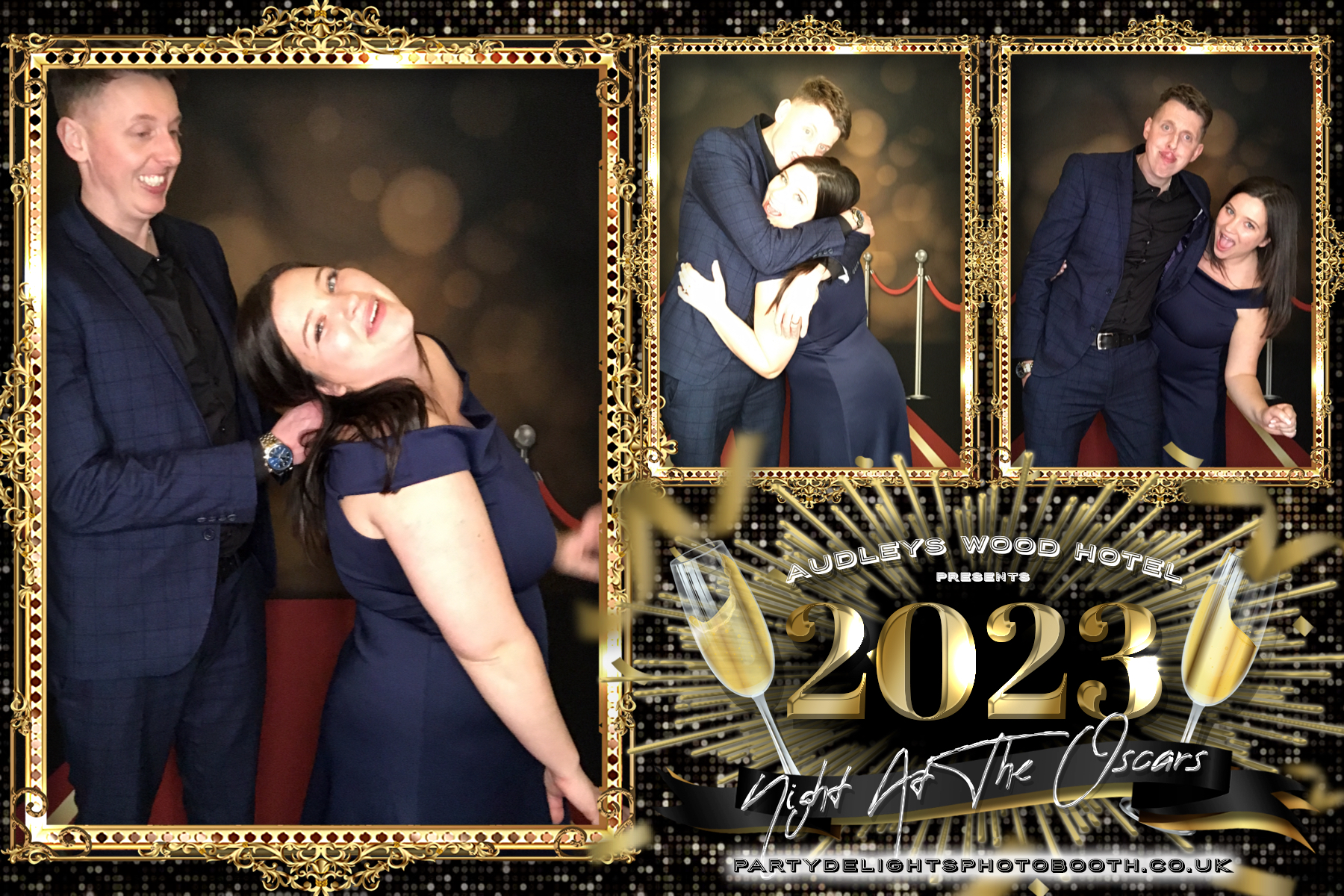 Audleys Wood Hotel - Oscars Red carpet Staff Party 2023 | View more photos from the event at gallery.partydelightsphotobooth.co.uk/u/PartyDelightsPhotoBooth/Audleys-Wood-Hotel-Oscars-Red-carpet-Staff-Party-2023