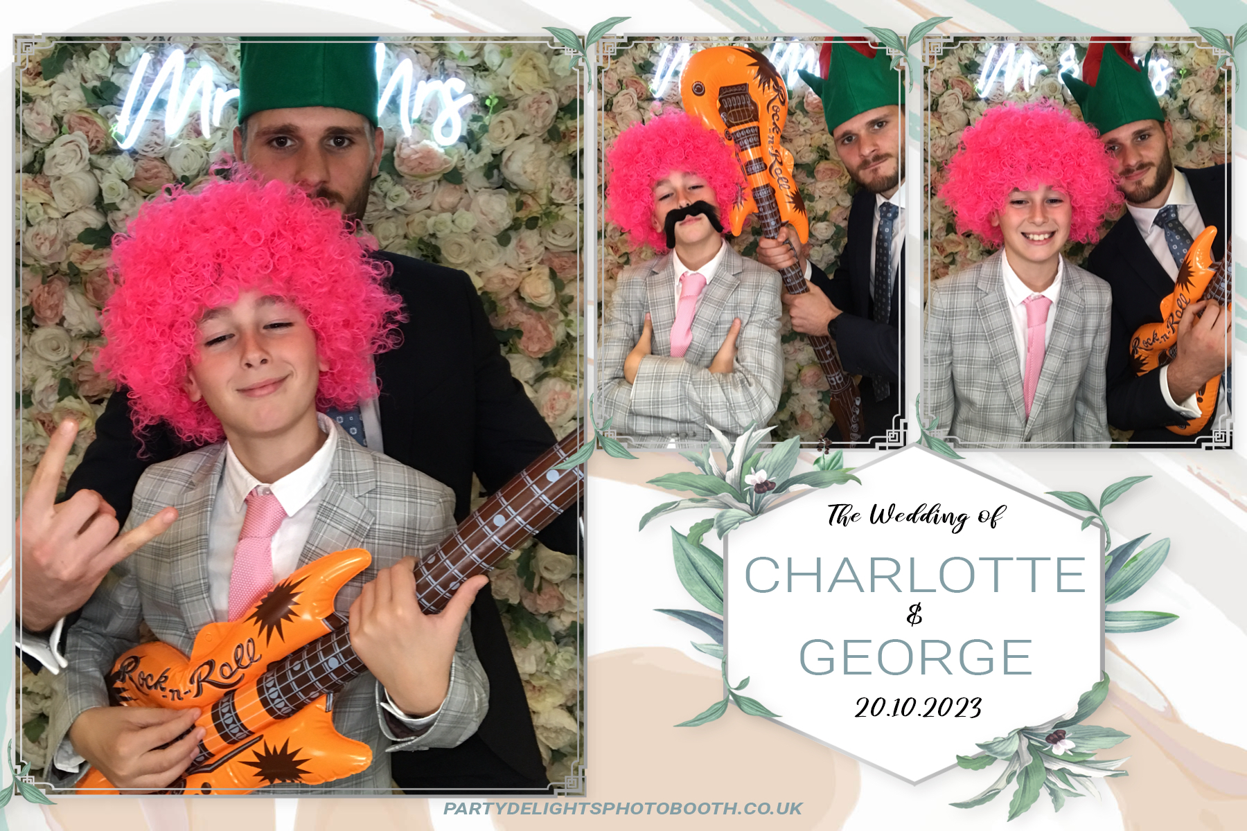 Charlotte & George's Wedding | View more photos from the event at gallery.partydelightsphotobooth.co.uk/u/PartyDelightsPhotoBooth/Charlotte-Georges-Wedding