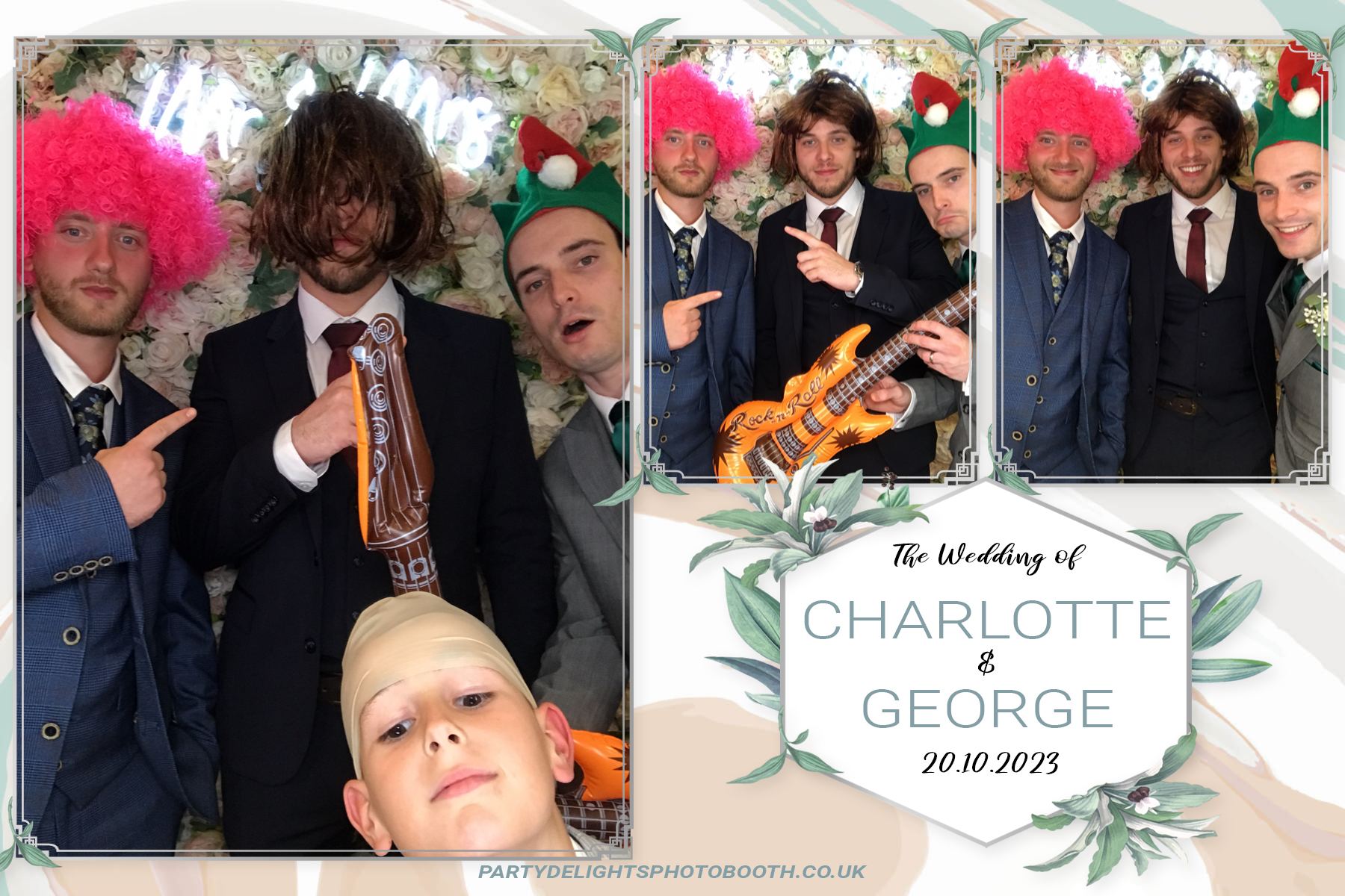 Charlotte & George's Wedding | View more photos from the event at gallery.partydelightsphotobooth.co.uk/u/PartyDelightsPhotoBooth/Charlotte-Georges-Wedding