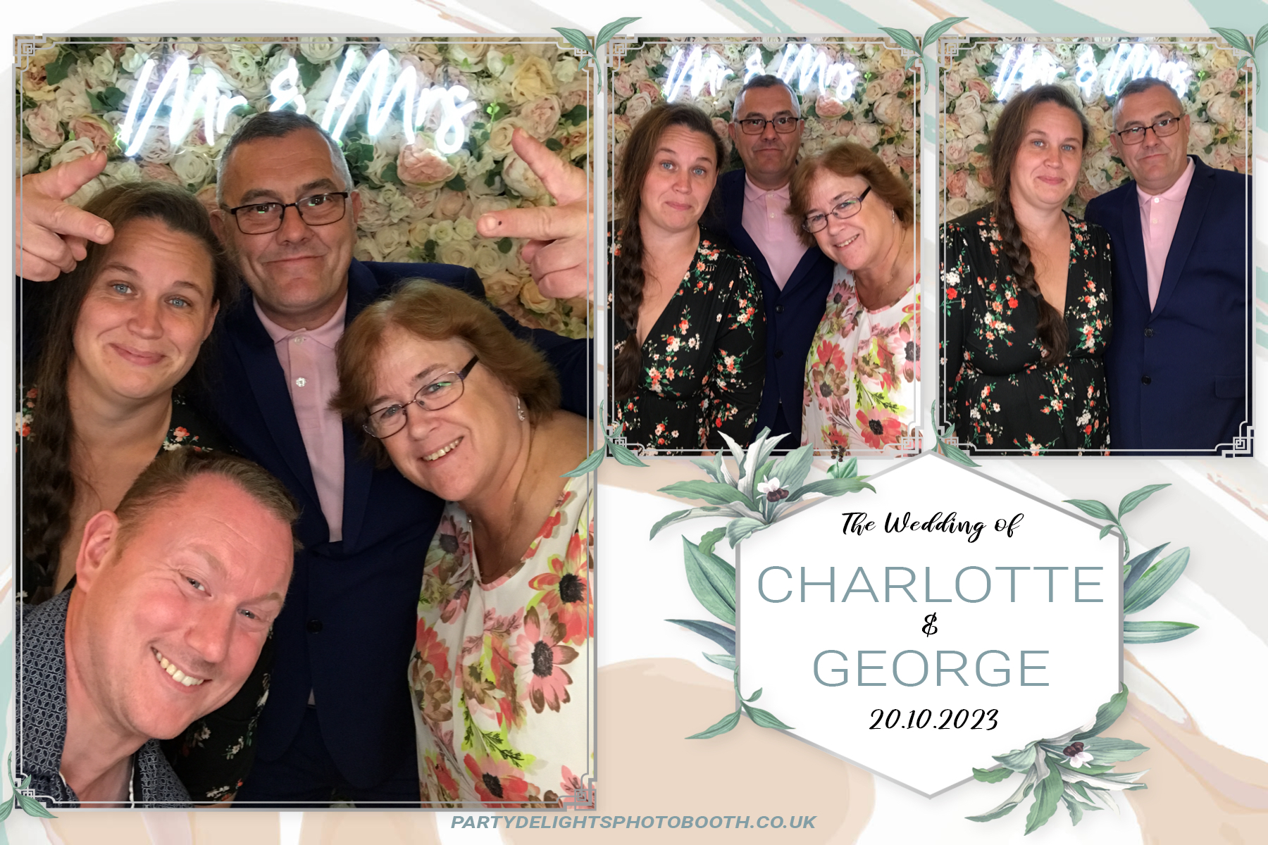 Charlotte & George's Wedding | View more photos from the event at gallery.partydelightsphotobooth.co.uk/u/PartyDelightsPhotoBooth/Charlotte-Georges-Wedding