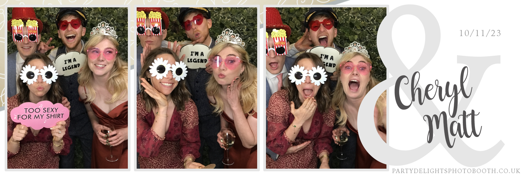 Cheryl & Matt’s Wedding | View more photos from the event at gallery.partydelightsphotobooth.co.uk/u/PartyDelightsPhotoBooth/Cheryl-Matt’s-Wedding