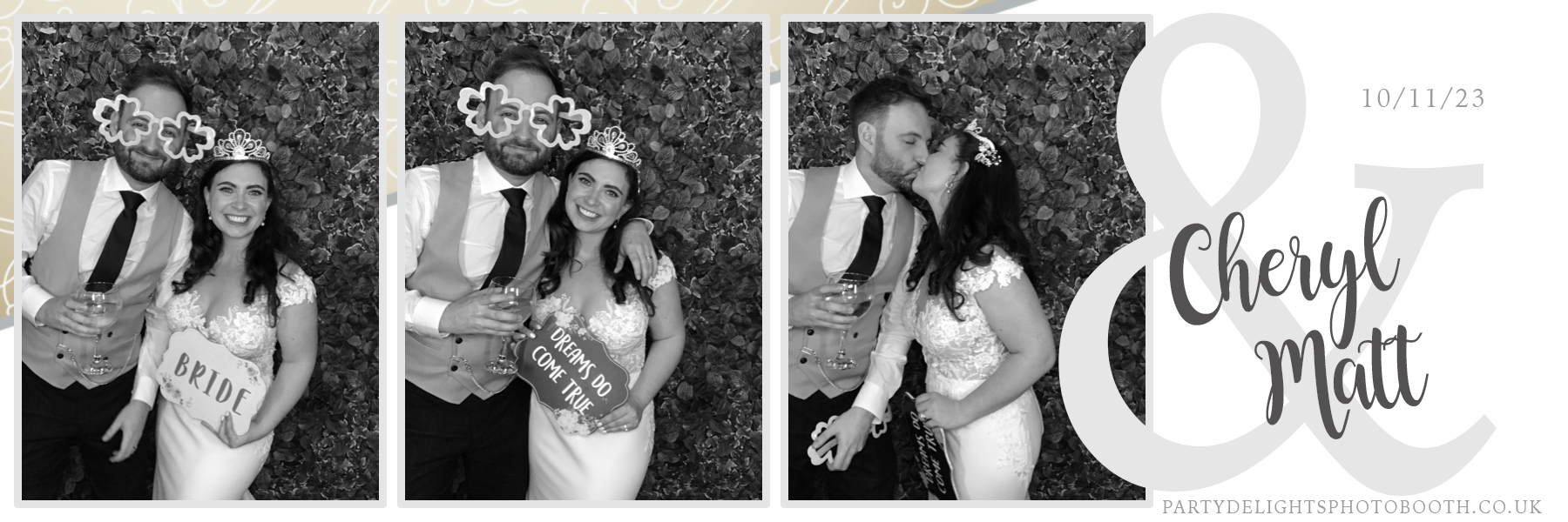 Cheryl & Matt’s Wedding | View more photos from the event at gallery.partydelightsphotobooth.co.uk/u/PartyDelightsPhotoBooth/Cheryl-Matt’s-Wedding