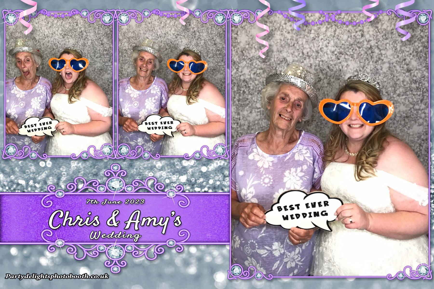 Chris & Amy's Wedding | View more photos from the event at gallery.partydelightsphotobooth.co.uk/u/PartyDelightsPhotoBooth/Chris-Amys-Wedding