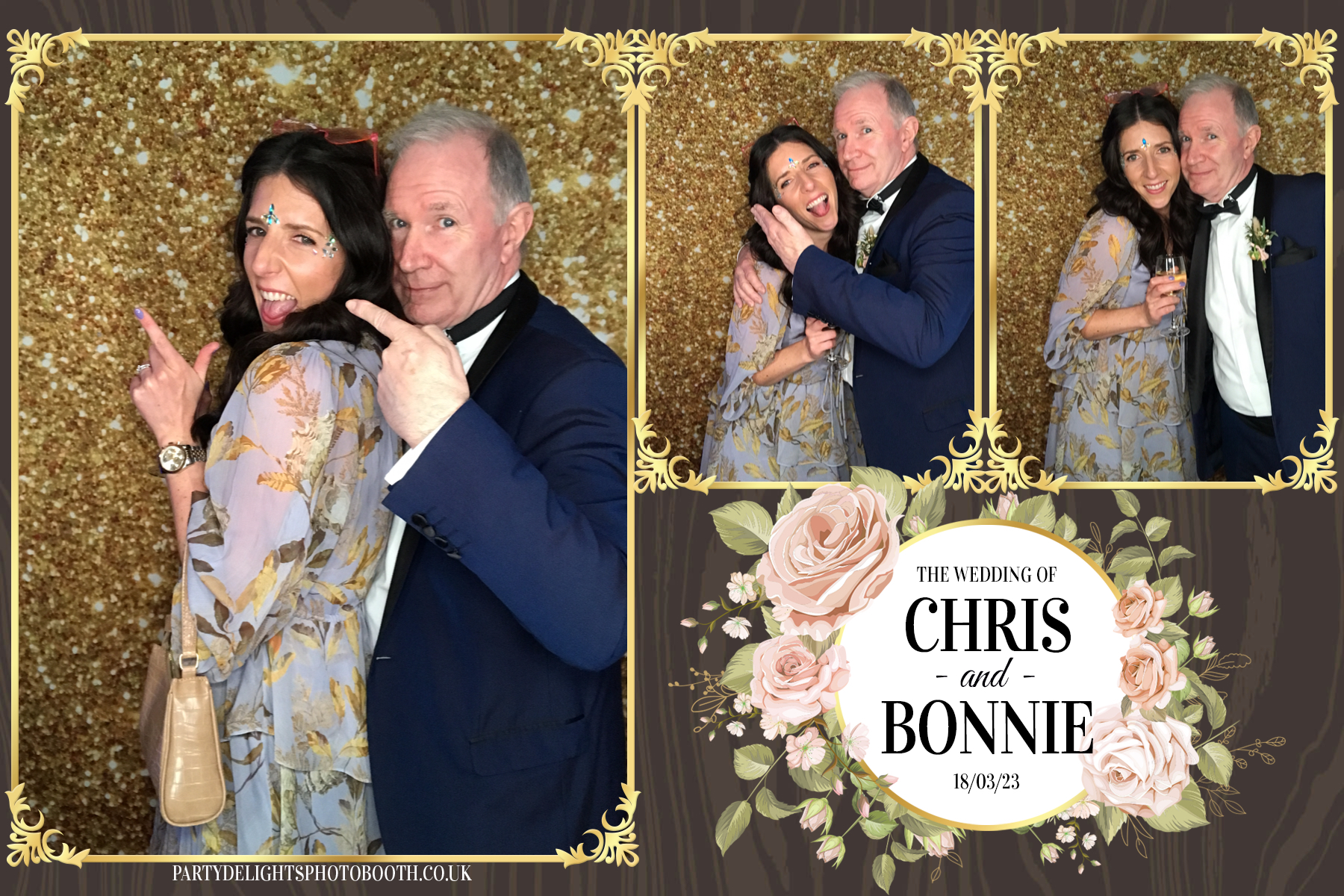 Chris and Bonnie's Wedding | View more photos from the event at gallery.partydelightsphotobooth.co.uk/u/PartyDelightsPhotoBooth/Chris-and-Bonnies-Wedding