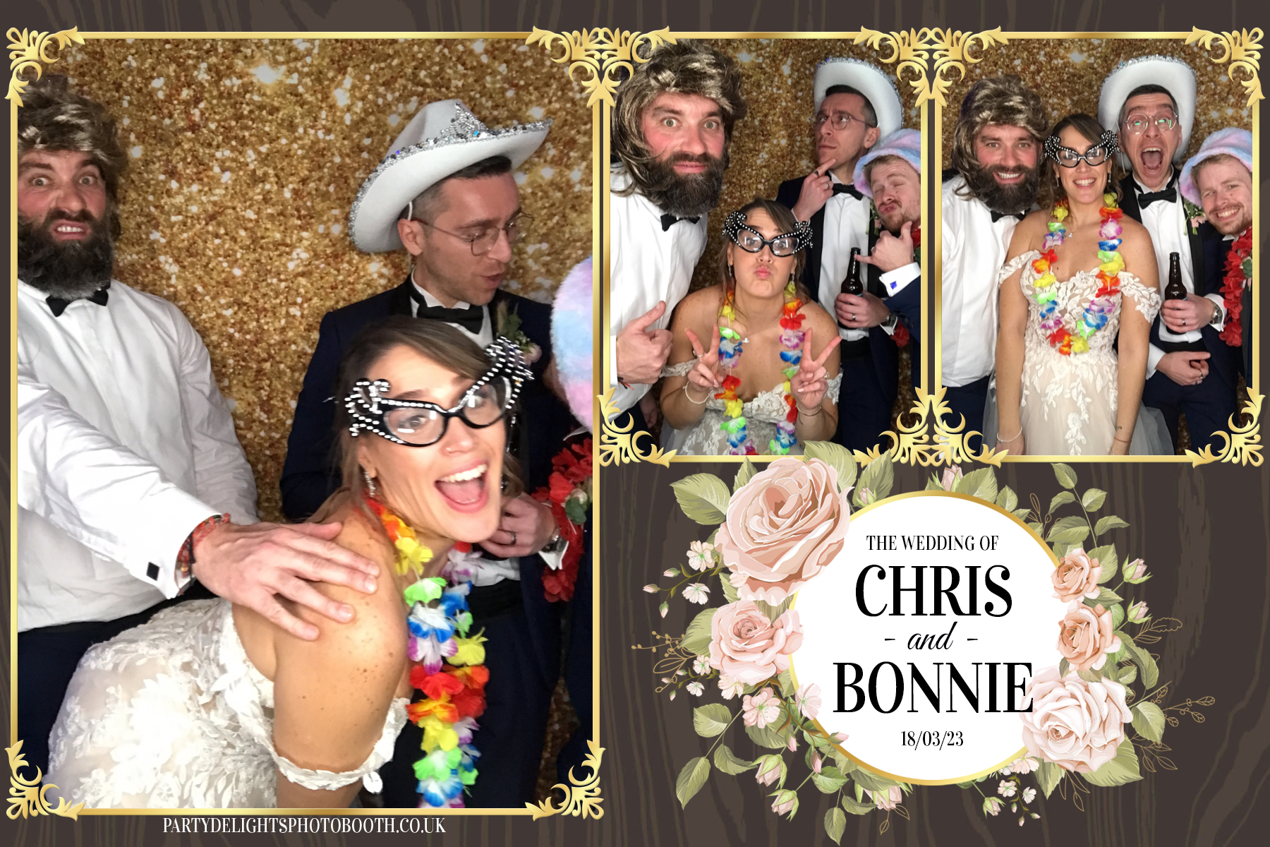 Chris and Bonnie's Wedding | View more photos from the event at gallery.partydelightsphotobooth.co.uk/u/PartyDelightsPhotoBooth/Chris-and-Bonnies-Wedding