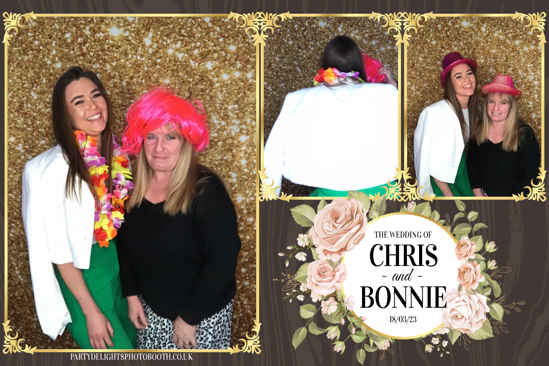 Chris and Bonnie's Wedding | View more photos from the event at gallery.partydelightsphotobooth.co.uk/u/PartyDelightsPhotoBooth/Chris-and-Bonnies-Wedding