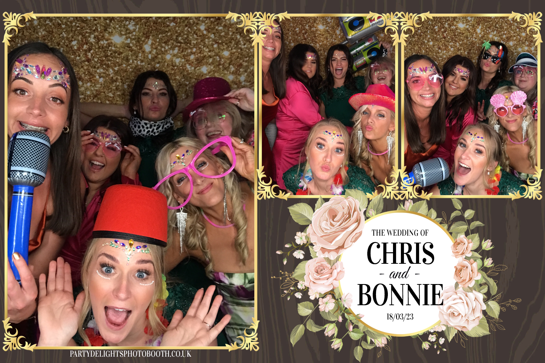 Chris and Bonnie's Wedding | View more photos from the event at gallery.partydelightsphotobooth.co.uk/u/PartyDelightsPhotoBooth/Chris-and-Bonnies-Wedding