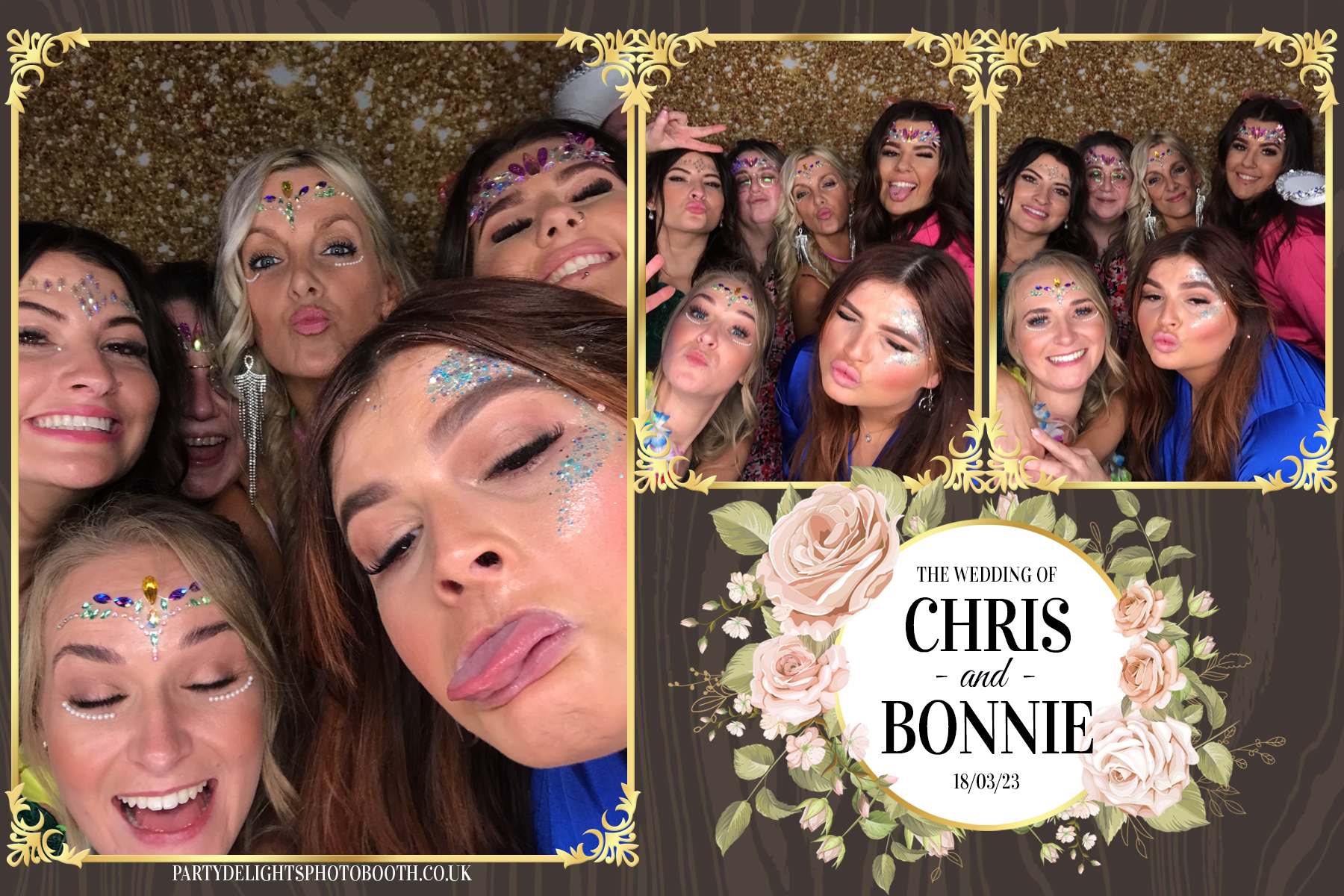 Chris and Bonnie's Wedding | View more photos from the event at gallery.partydelightsphotobooth.co.uk/u/PartyDelightsPhotoBooth/Chris-and-Bonnies-Wedding