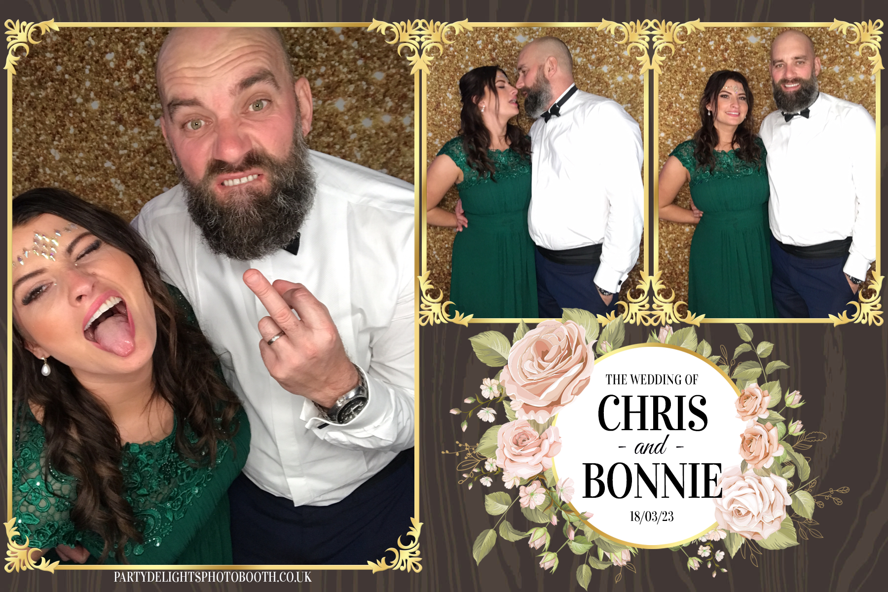 Chris and Bonnie's Wedding | View more photos from the event at gallery.partydelightsphotobooth.co.uk/u/PartyDelightsPhotoBooth/Chris-and-Bonnies-Wedding