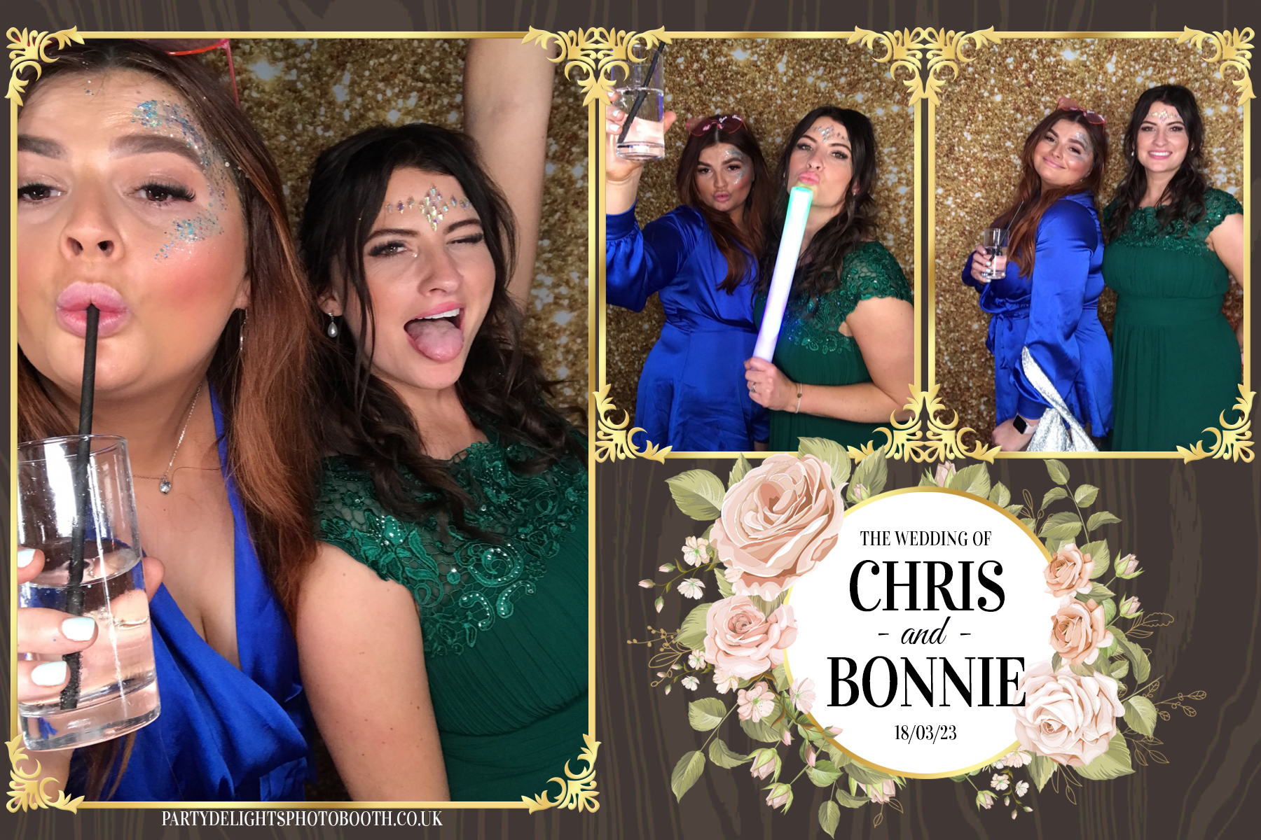 Chris and Bonnie's Wedding | View more photos from the event at gallery.partydelightsphotobooth.co.uk/u/PartyDelightsPhotoBooth/Chris-and-Bonnies-Wedding