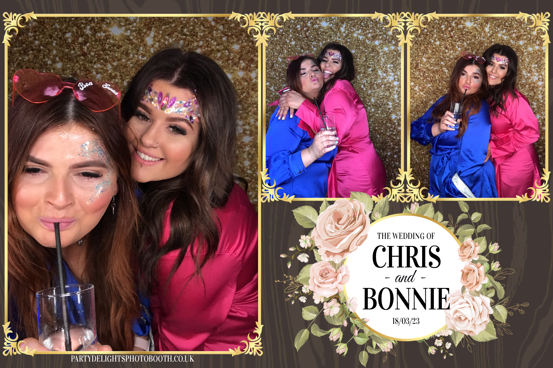 Chris and Bonnie's Wedding | View more photos from the event at gallery.partydelightsphotobooth.co.uk/u/PartyDelightsPhotoBooth/Chris-and-Bonnies-Wedding