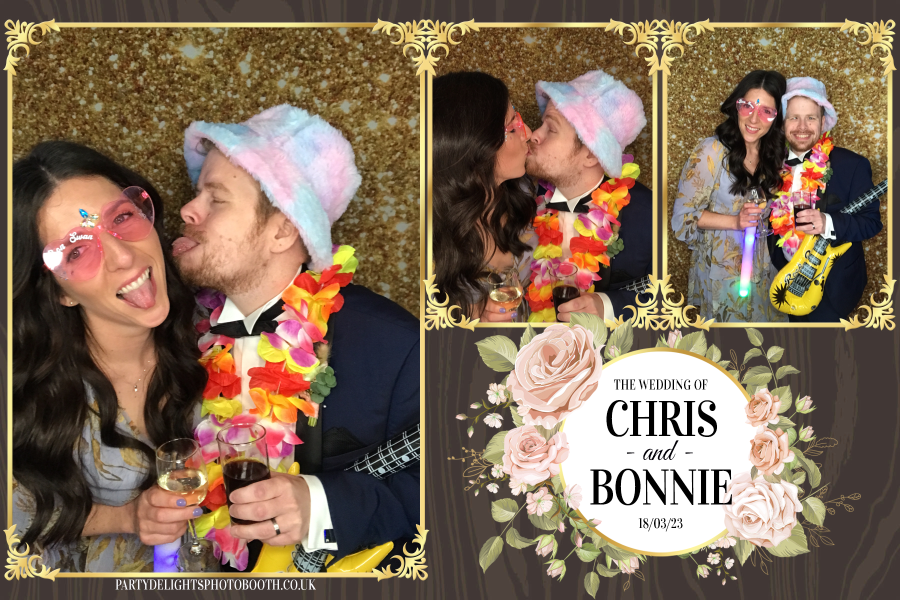 Chris and Bonnie's Wedding | View more photos from the event at gallery.partydelightsphotobooth.co.uk/u/PartyDelightsPhotoBooth/Chris-and-Bonnies-Wedding