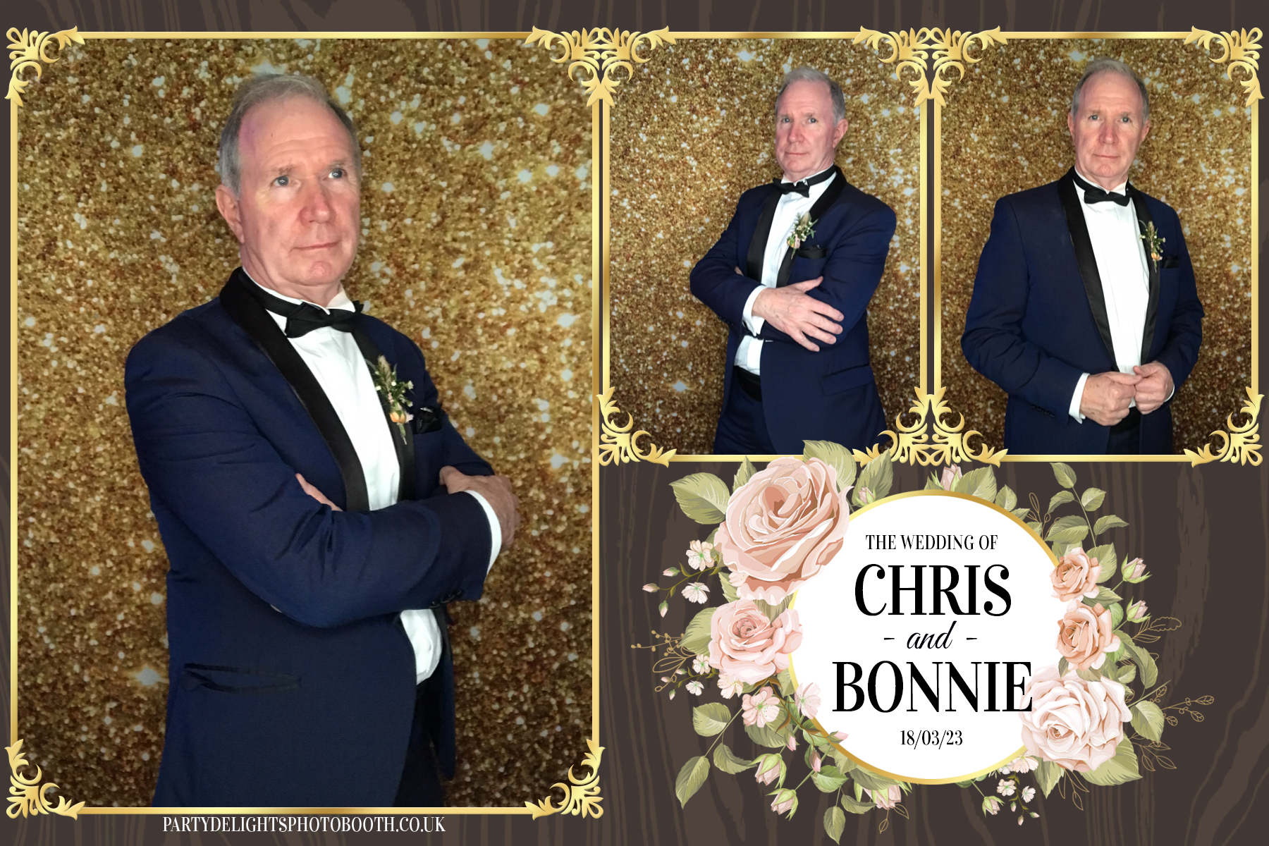 Chris and Bonnie's Wedding | View more photos from the event at gallery.partydelightsphotobooth.co.uk/u/PartyDelightsPhotoBooth/Chris-and-Bonnies-Wedding