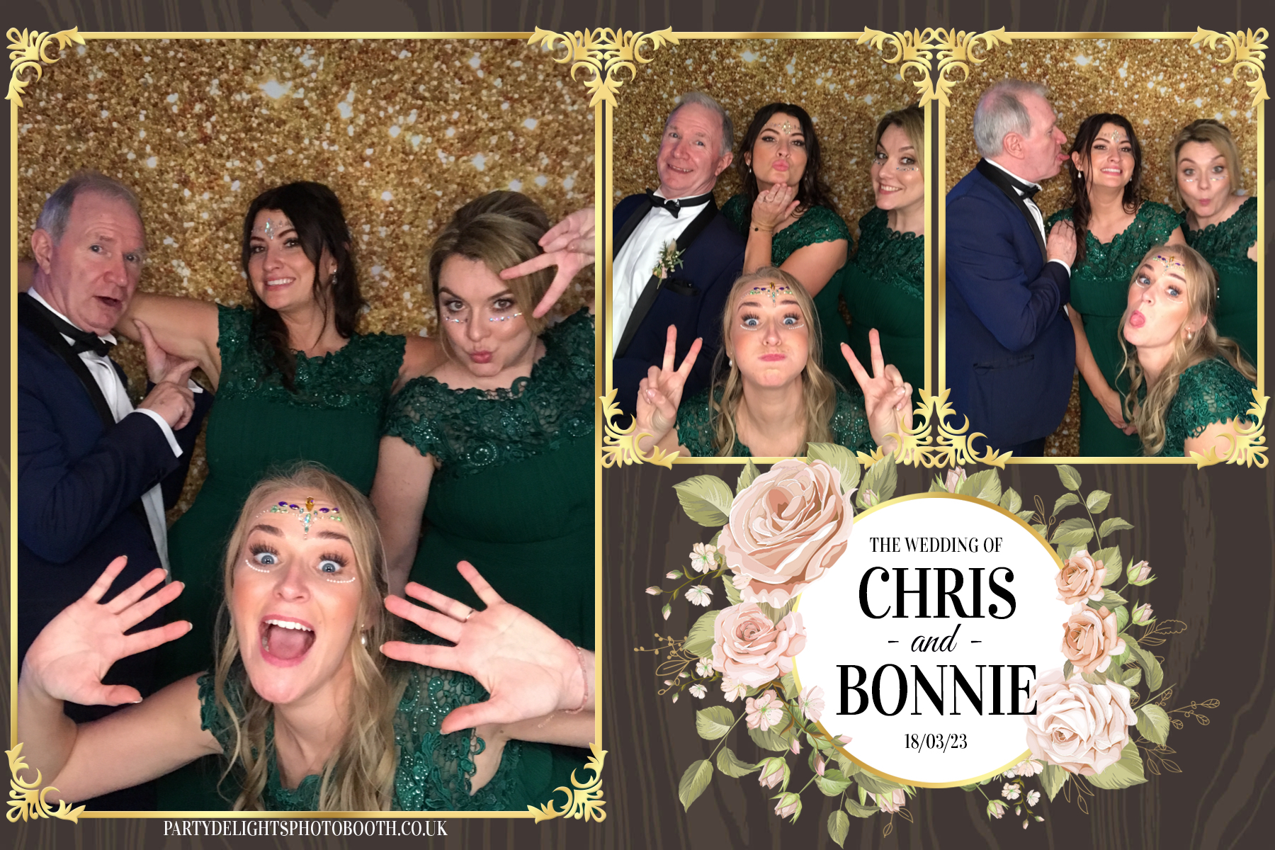 Chris and Bonnie's Wedding | View more photos from the event at gallery.partydelightsphotobooth.co.uk/u/PartyDelightsPhotoBooth/Chris-and-Bonnies-Wedding