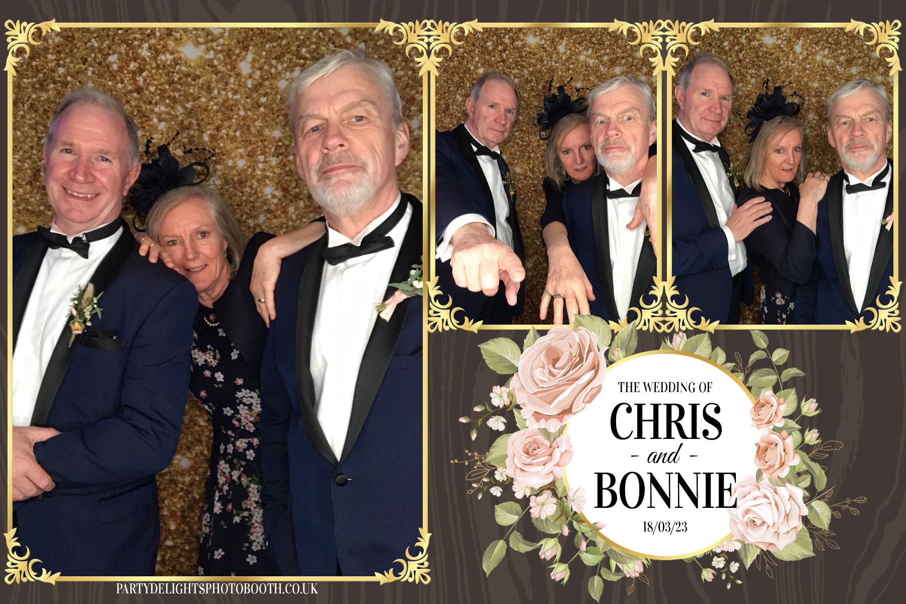 Chris and Bonnie's Wedding | View more photos from the event at gallery.partydelightsphotobooth.co.uk/u/PartyDelightsPhotoBooth/Chris-and-Bonnies-Wedding