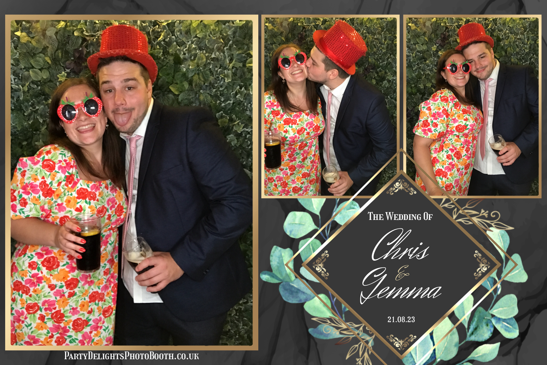 Chris and Gemma’s wedding | View more photos from the event at gallery.partydelightsphotobooth.co.uk/u/PartyDelightsPhotoBooth/Chris-and-Gemma’s-wedding