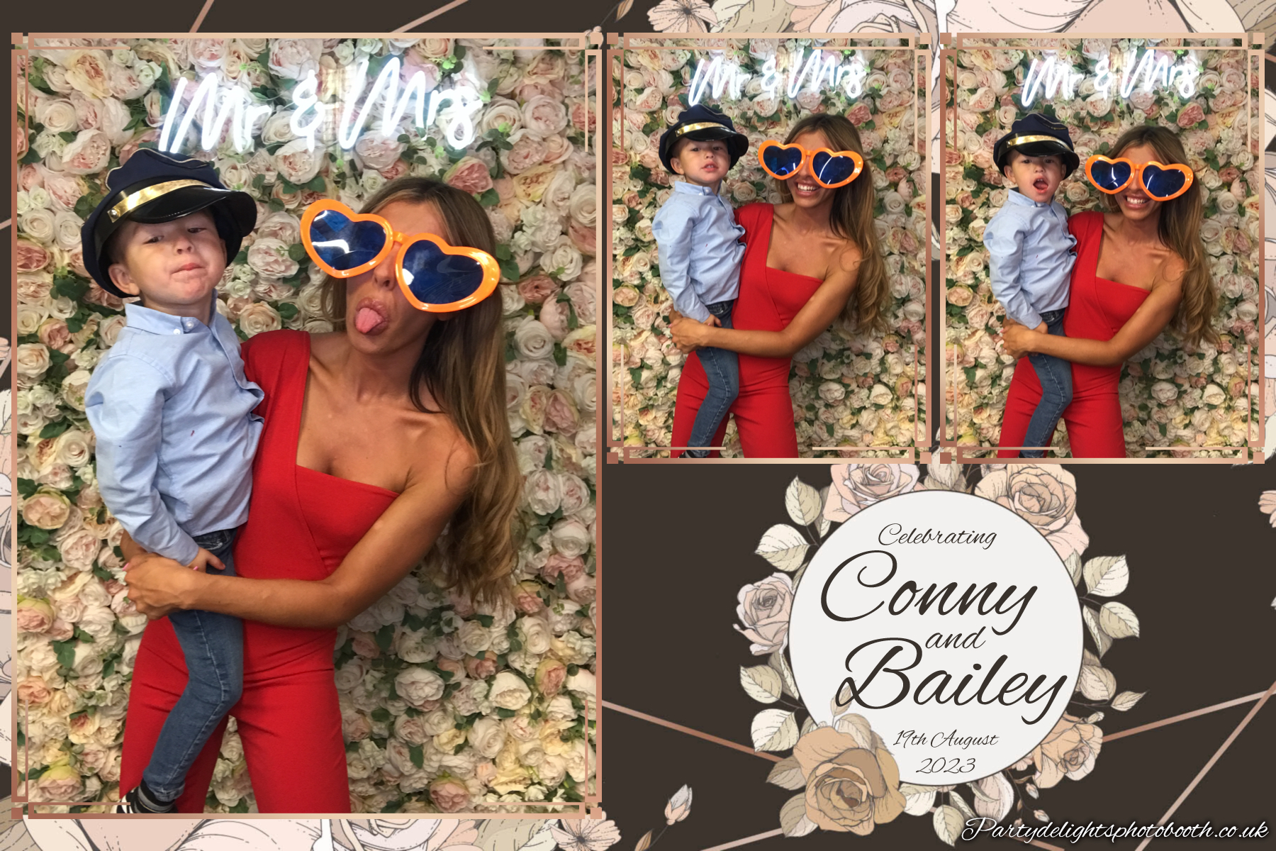 Conny & Bailey’s Wedding | View more photos from the event at gallery.partydelightsphotobooth.co.uk/u/PartyDelightsPhotoBooth/Conny-Bailey’s-Wedding