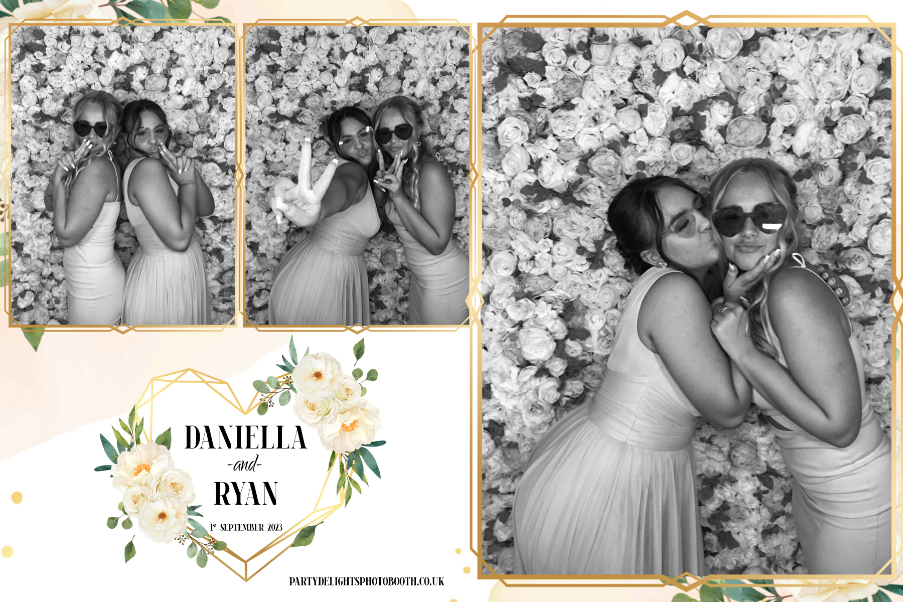 Daniella and Ryan’s Wedding | View more photos from the event at gallery.partydelightsphotobooth.co.uk/u/PartyDelightsPhotoBooth/Daniella-and-Ryan’s-Wedding