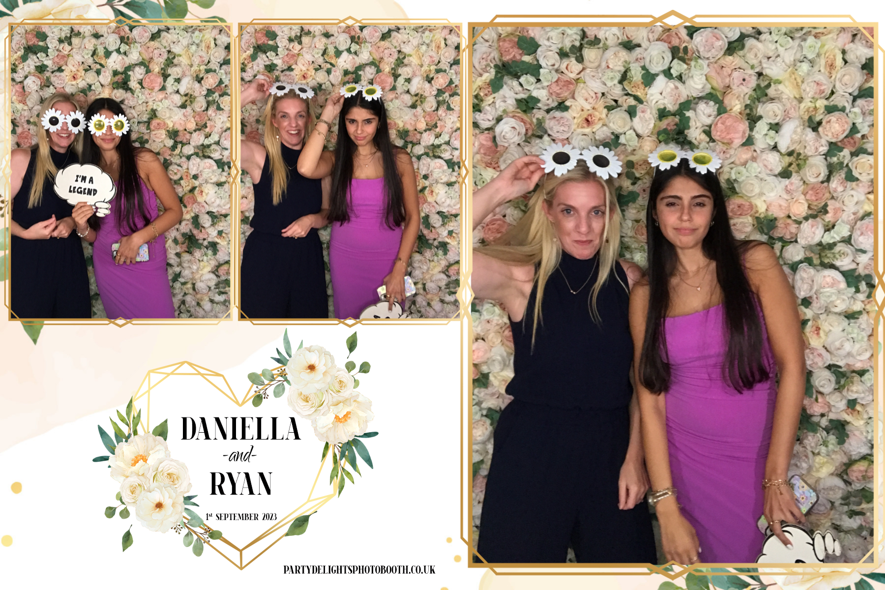 Daniella and Ryan’s Wedding | View more photos from the event at gallery.partydelightsphotobooth.co.uk/u/PartyDelightsPhotoBooth/Daniella-and-Ryan’s-Wedding