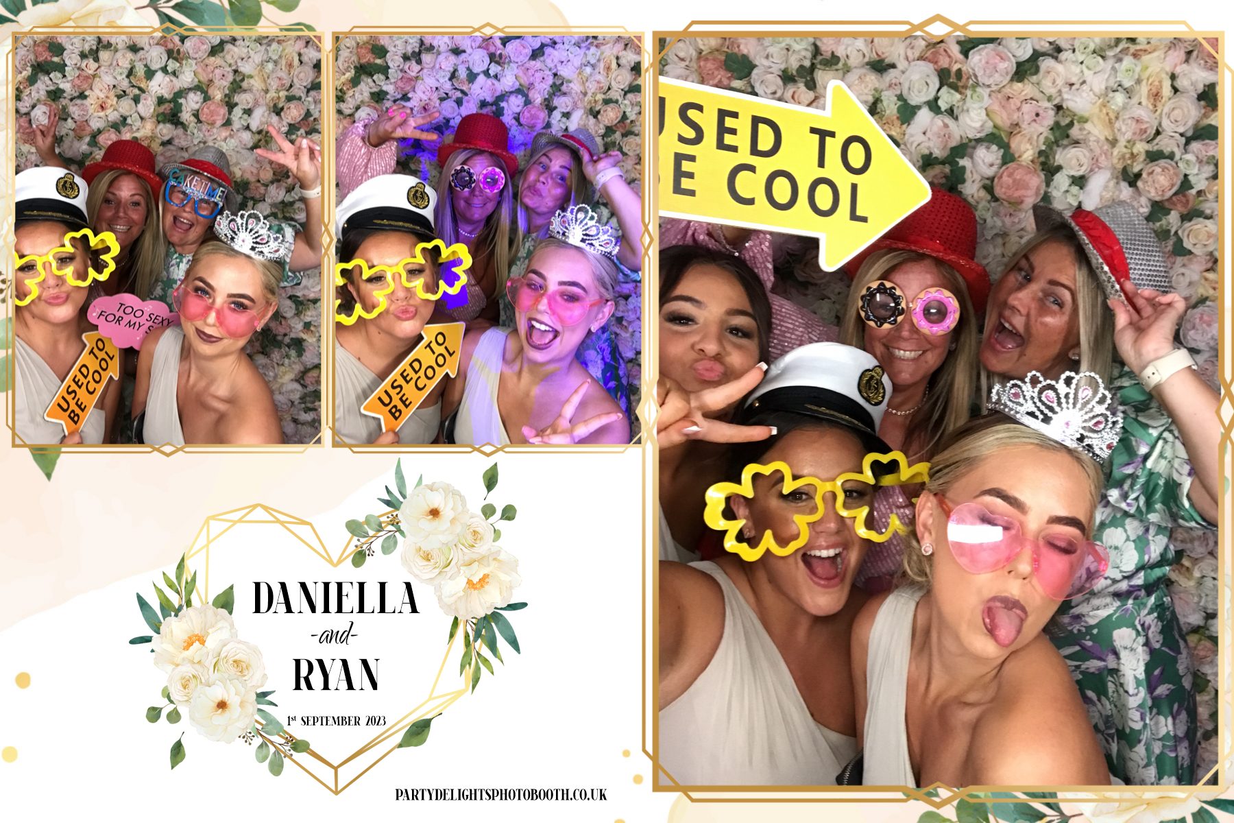 Daniella and Ryan’s Wedding | View more photos from the event at gallery.partydelightsphotobooth.co.uk/u/PartyDelightsPhotoBooth/Daniella-and-Ryan’s-Wedding