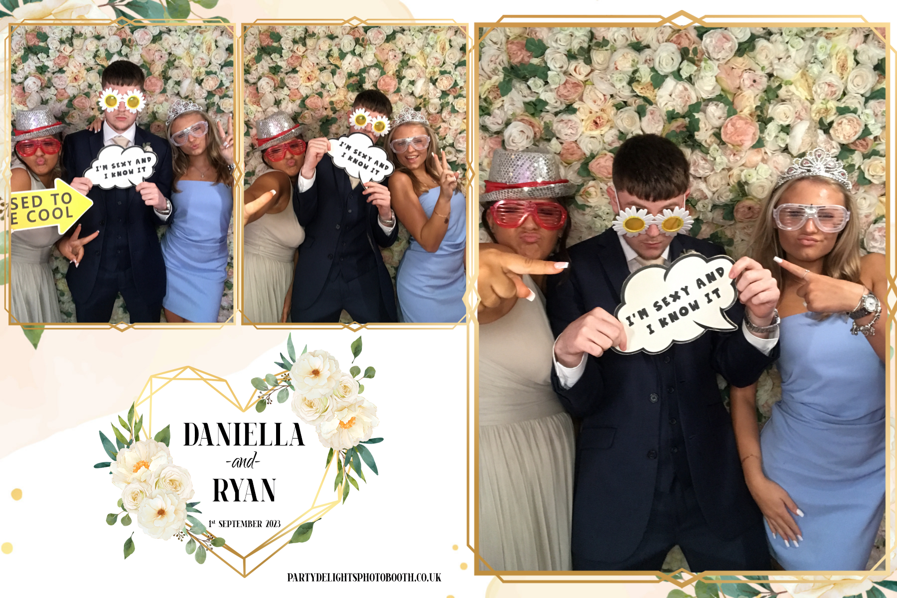 Daniella and Ryan’s Wedding | View more photos from the event at gallery.partydelightsphotobooth.co.uk/u/PartyDelightsPhotoBooth/Daniella-and-Ryan’s-Wedding