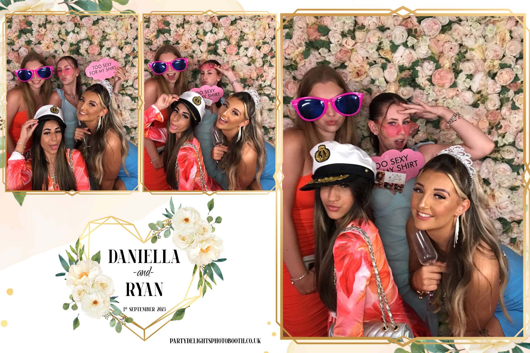 Daniella and Ryan’s Wedding | View more photos from the event at gallery.partydelightsphotobooth.co.uk/u/PartyDelightsPhotoBooth/Daniella-and-Ryan’s-Wedding