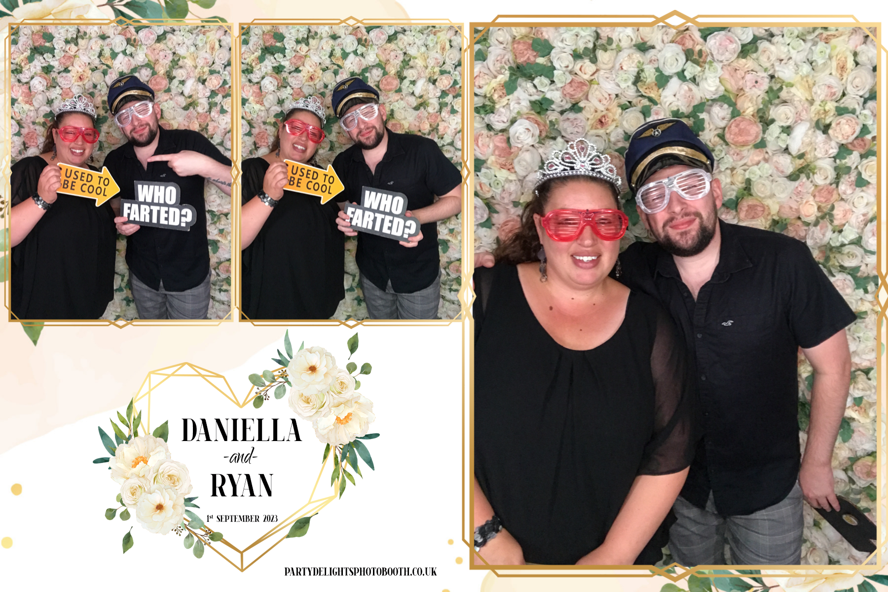 Daniella and Ryan’s Wedding | View more photos from the event at gallery.partydelightsphotobooth.co.uk/u/PartyDelightsPhotoBooth/Daniella-and-Ryan’s-Wedding