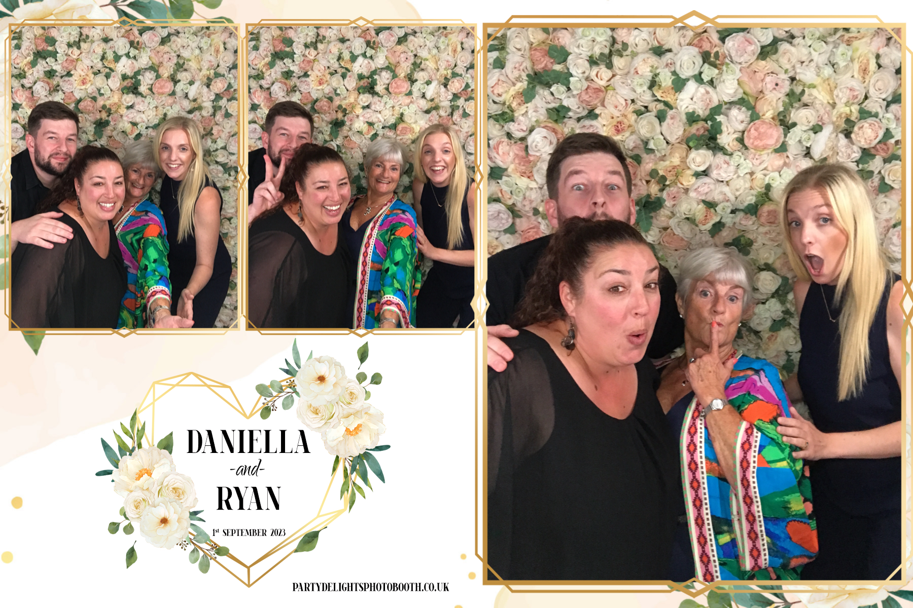 Daniella and Ryan’s Wedding | View more photos from the event at gallery.partydelightsphotobooth.co.uk/u/PartyDelightsPhotoBooth/Daniella-and-Ryan’s-Wedding