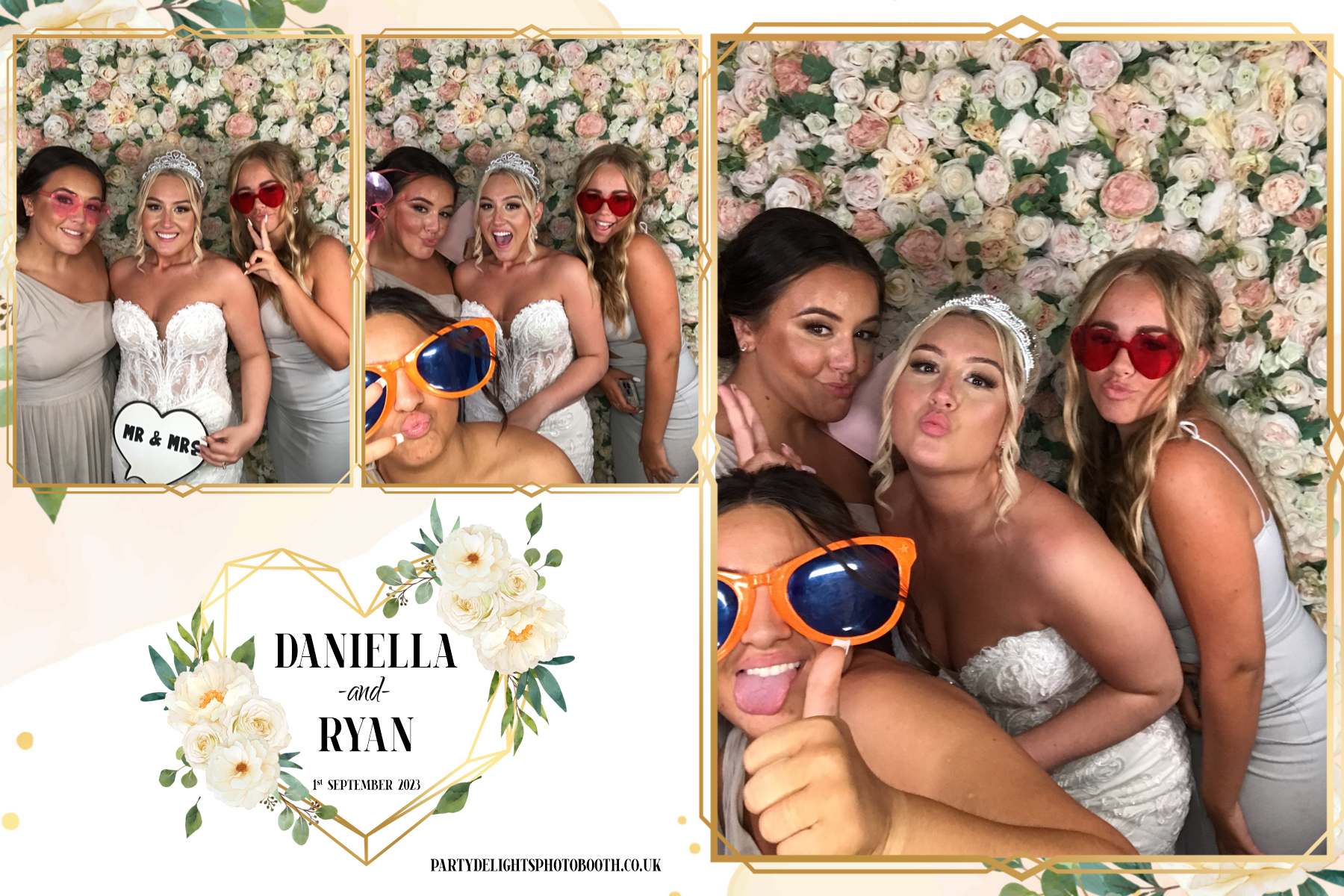 Daniella and Ryan’s Wedding | View more photos from the event at gallery.partydelightsphotobooth.co.uk/u/PartyDelightsPhotoBooth/Daniella-and-Ryan’s-Wedding
