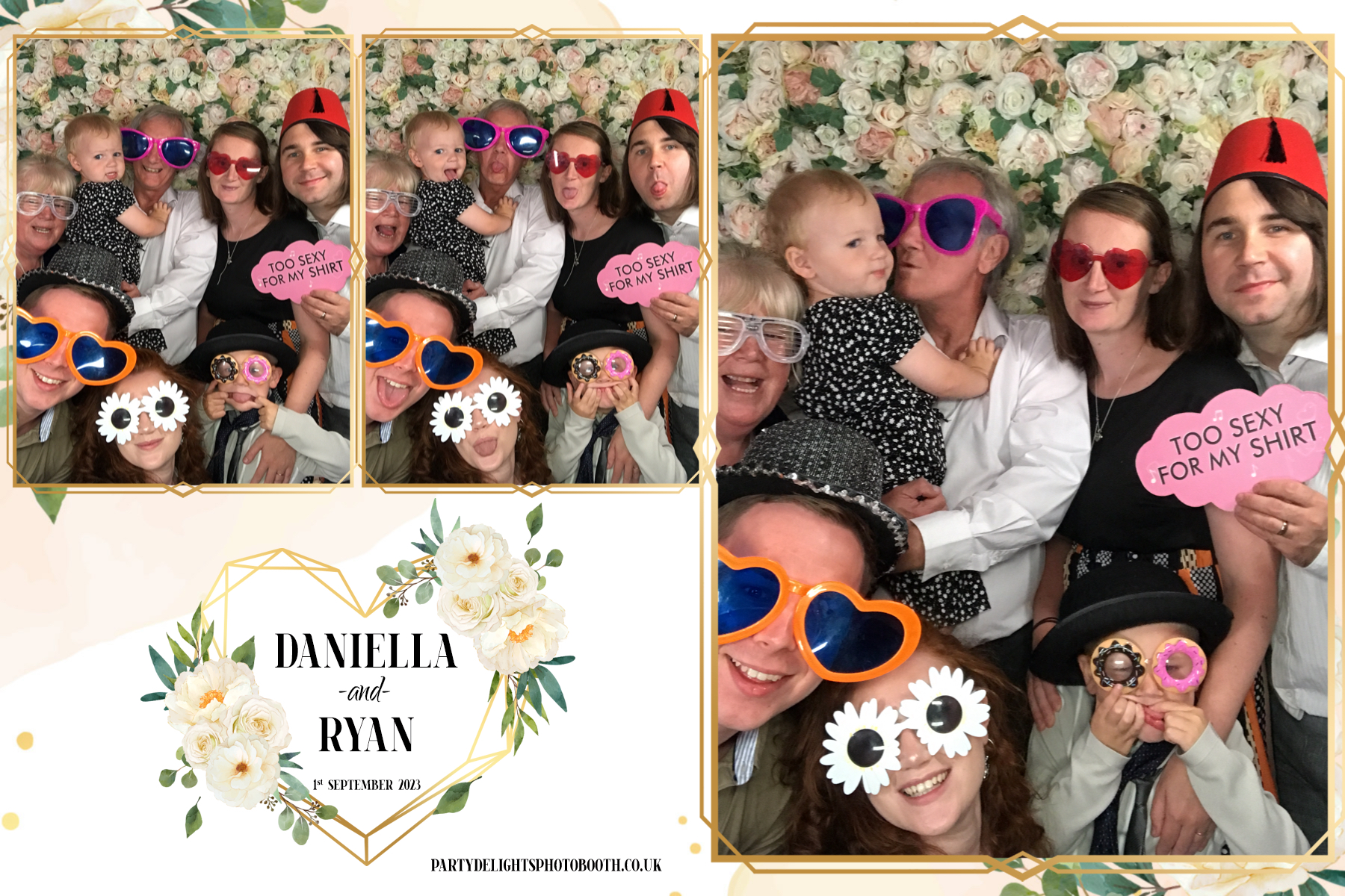 Daniella and Ryan’s Wedding | View more photos from the event at gallery.partydelightsphotobooth.co.uk/u/PartyDelightsPhotoBooth/Daniella-and-Ryan’s-Wedding