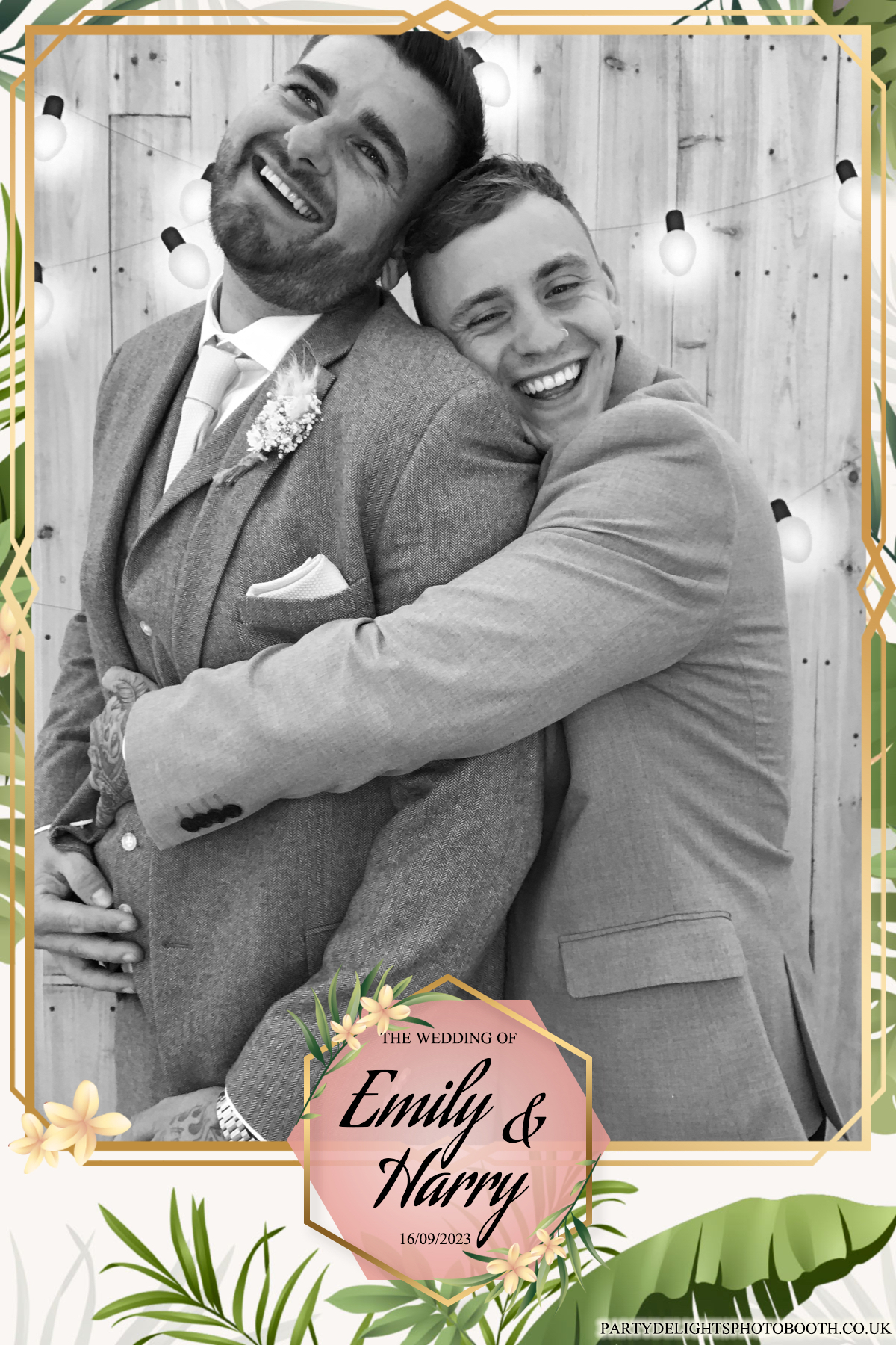 Emily & Harry's wedding | View more photos from the event at gallery.partydelightsphotobooth.co.uk/u/PartyDelightsPhotoBooth/Emily-Harrys-wedding