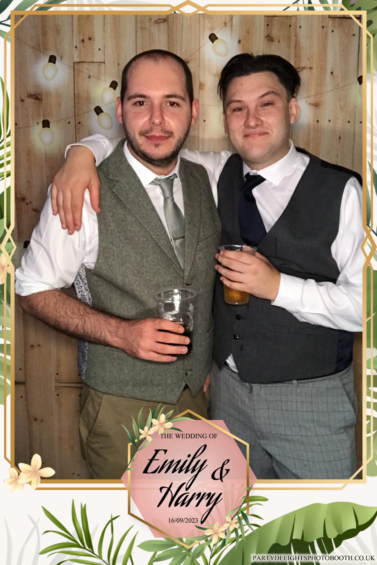 Emily & Harry's wedding | View more photos from the event at gallery.partydelightsphotobooth.co.uk/u/PartyDelightsPhotoBooth/Emily-Harrys-wedding