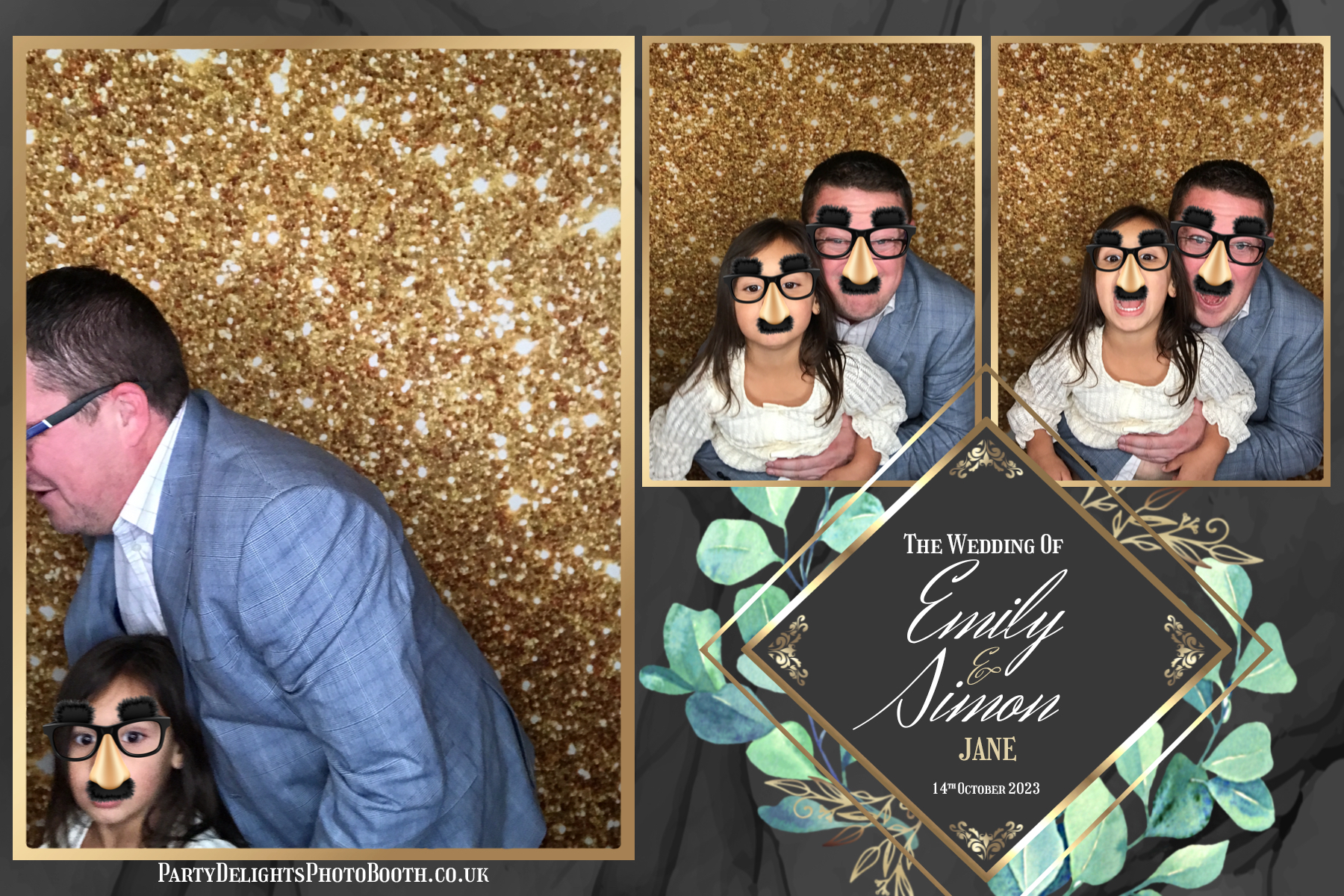 Emily and Simon's Wedding | View more photos from the event at gallery.partydelightsphotobooth.co.uk/u/PartyDelightsPhotoBooth/Emily-and-Simons-Wedding