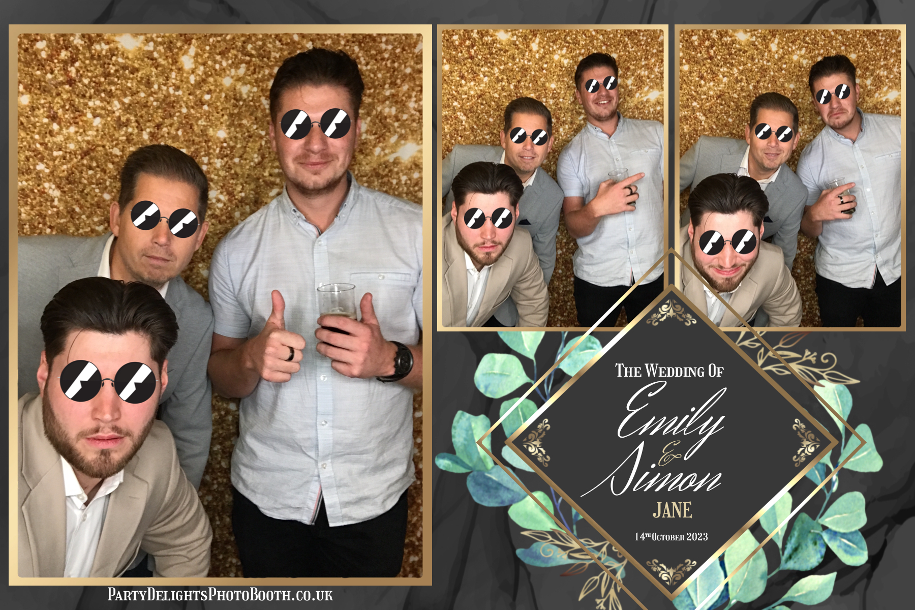 Emily and Simon's Wedding | View more photos from the event at gallery.partydelightsphotobooth.co.uk/u/PartyDelightsPhotoBooth/Emily-and-Simons-Wedding