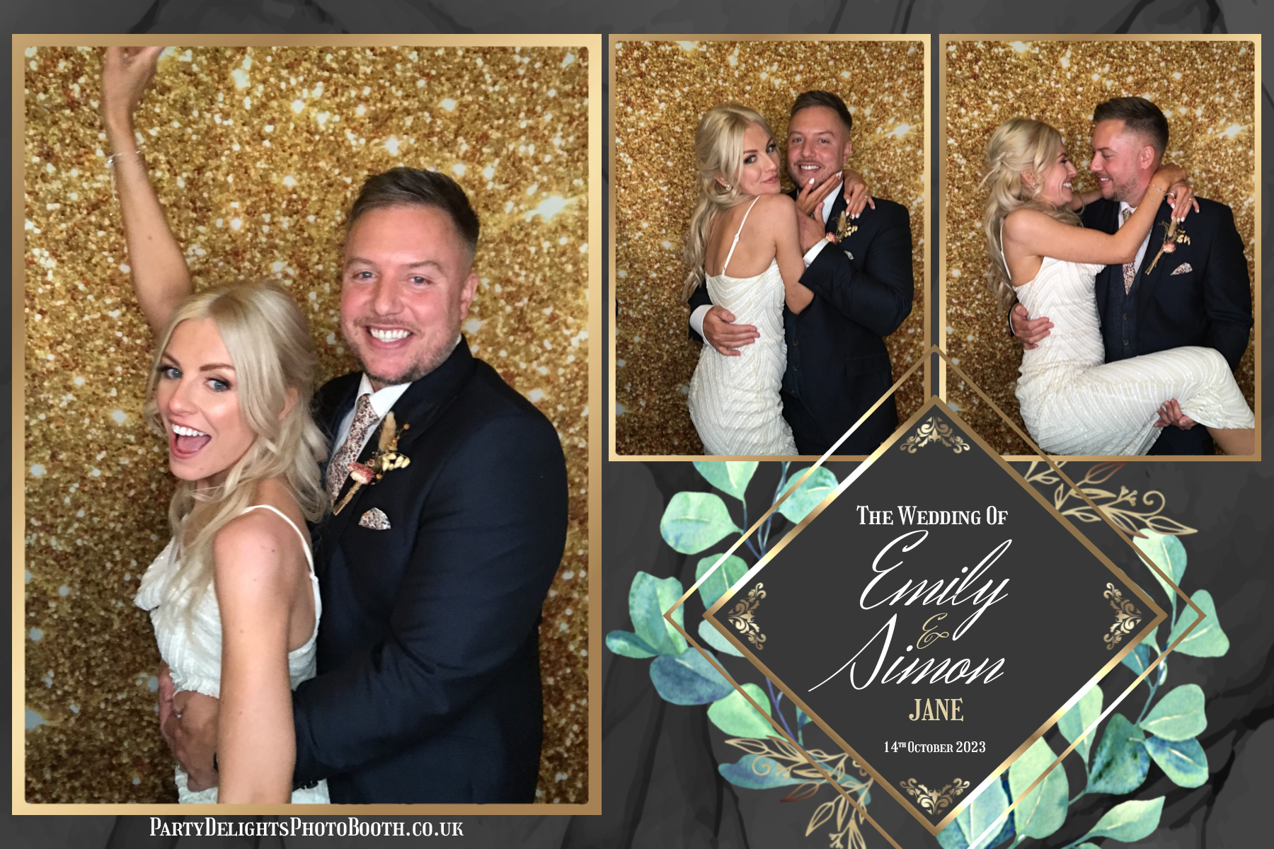 Emily and Simon's Wedding | View more photos from the event at gallery.partydelightsphotobooth.co.uk/u/PartyDelightsPhotoBooth/Emily-and-Simons-Wedding