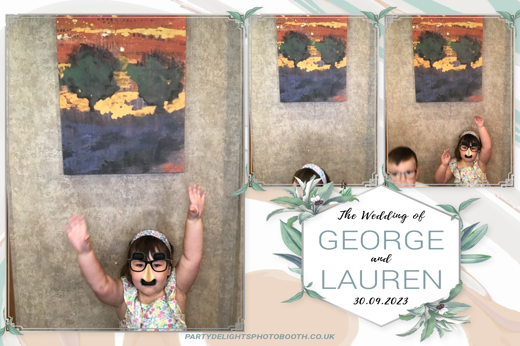 George and Lauren's Wedding | View more photos from the event at gallery.partydelightsphotobooth.co.uk/u/PartyDelightsPhotoBooth/George-and-Laurens-Wedding