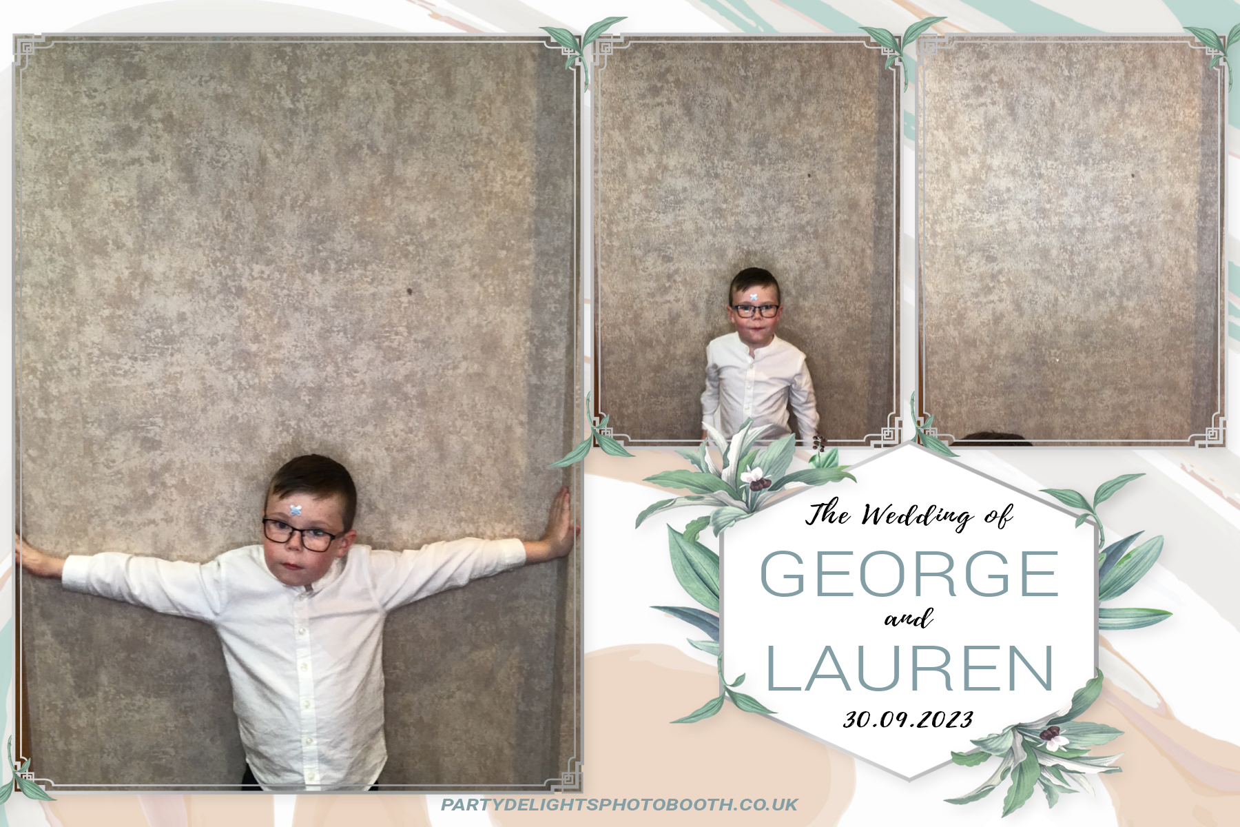 George and Lauren's Wedding | View more photos from the event at gallery.partydelightsphotobooth.co.uk/u/PartyDelightsPhotoBooth/George-and-Laurens-Wedding