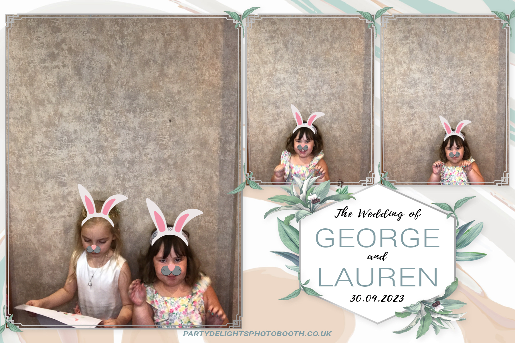 George and Lauren's Wedding | View more photos from the event at gallery.partydelightsphotobooth.co.uk/u/PartyDelightsPhotoBooth/George-and-Laurens-Wedding
