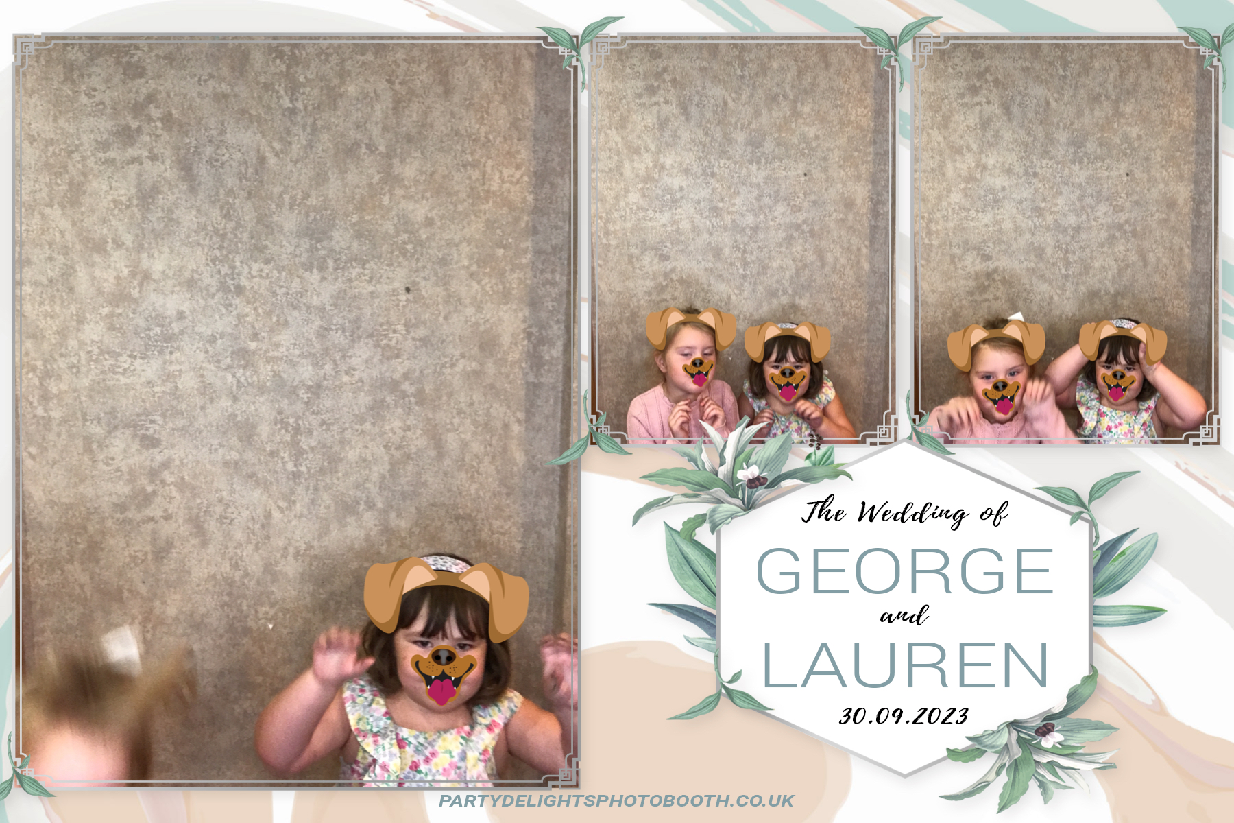George and Lauren's Wedding | View more photos from the event at gallery.partydelightsphotobooth.co.uk/u/PartyDelightsPhotoBooth/George-and-Laurens-Wedding