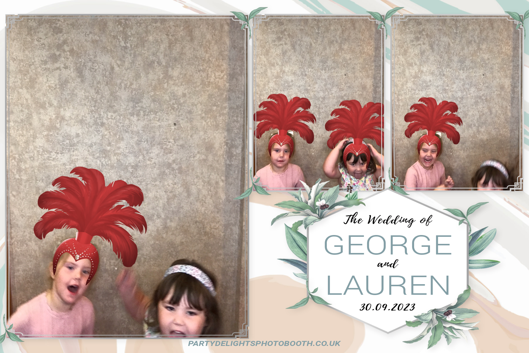 George and Lauren's Wedding | View more photos from the event at gallery.partydelightsphotobooth.co.uk/u/PartyDelightsPhotoBooth/George-and-Laurens-Wedding