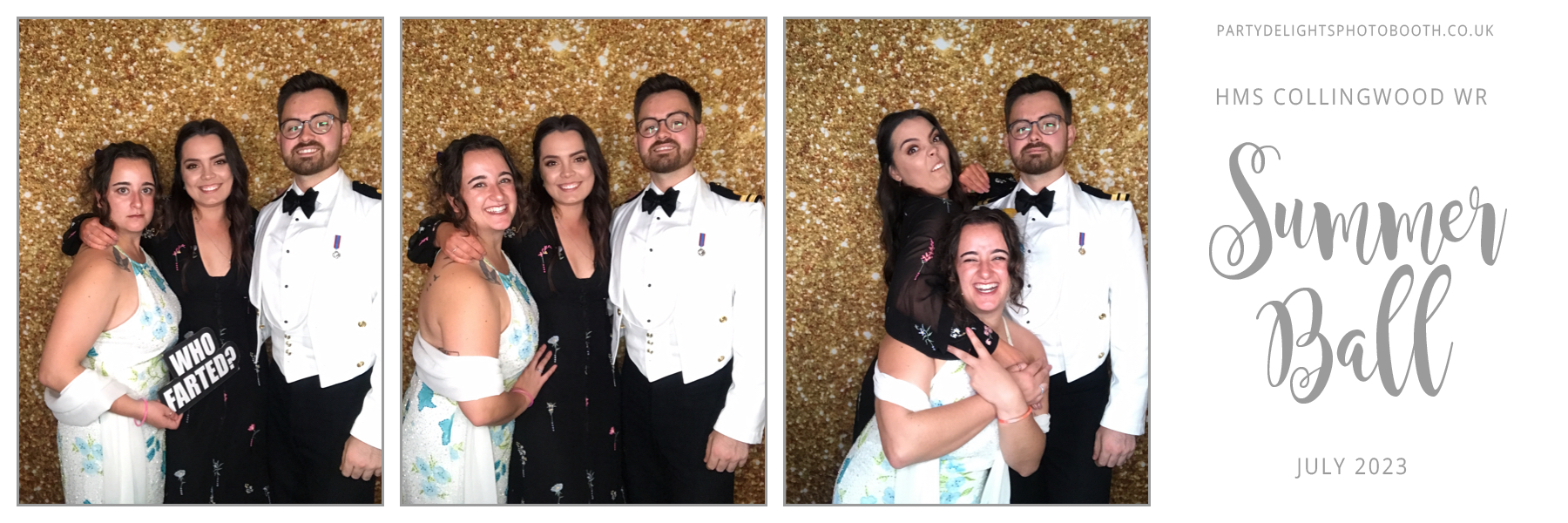 HMS COLLINGWOOD SUMMER BALL | View more photos from the event at gallery.partydelightsphotobooth.co.uk/u/PartyDelightsPhotoBooth/HMS-COLLINGWOOD-SUMMER-BALL